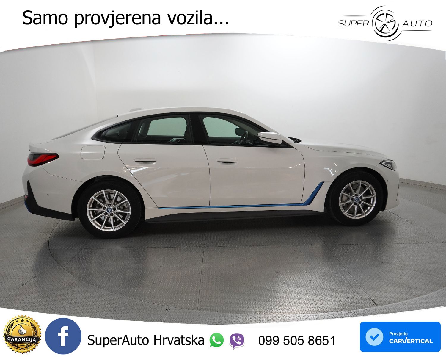 BMW i4 83.9 kWh eDrive40 Aut. 340 KS, ACC+LED+KAM+GR SJED+HEAD+VIRT