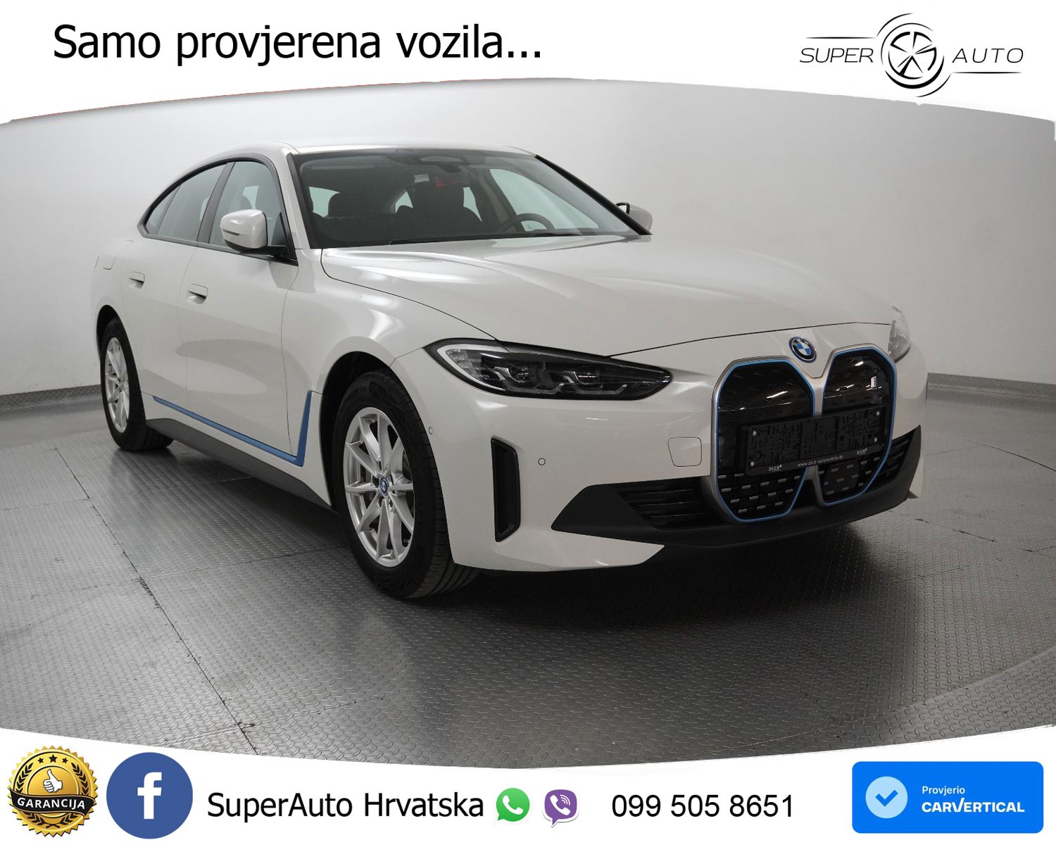 BMW i4 83.9 kWh eDrive40 Aut. 340 KS, ACC+LED+KAM+GR SJED+HEAD+VIRT