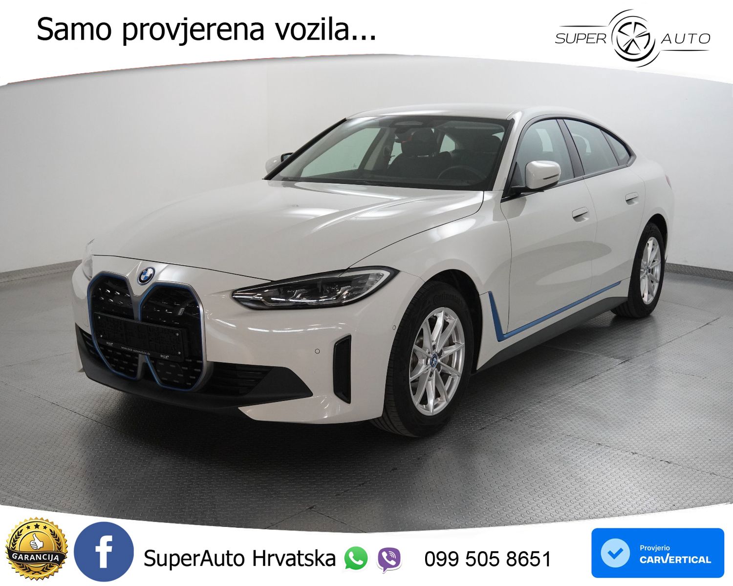 BMW i4 83.9 kWh eDrive40 Aut. 340 KS, ACC+LED+KAM+GR SJED+HEAD+VIRT