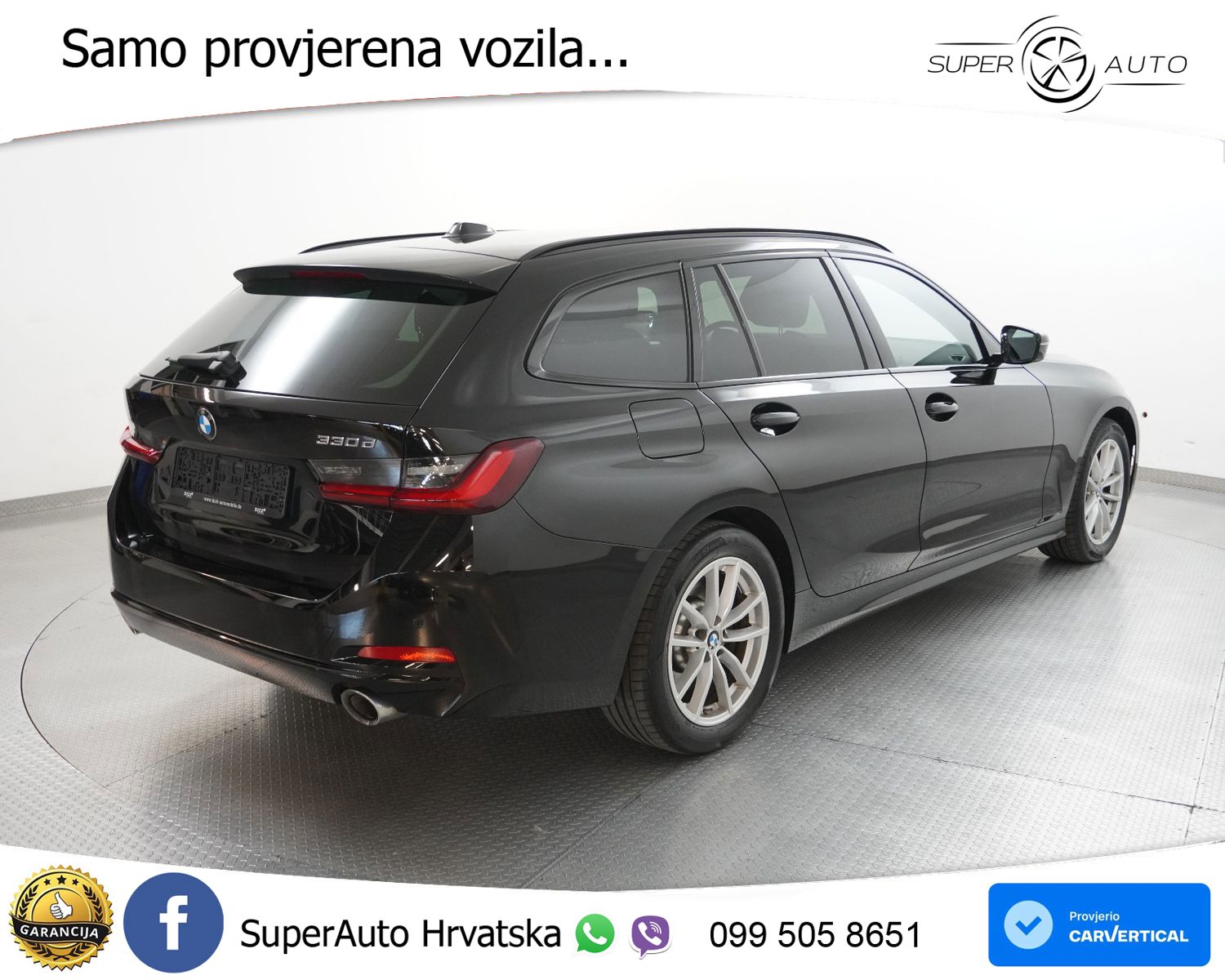 BMW 330d Touring Aut. 286 KS, LED+GR SJED+VIRT+ASIST