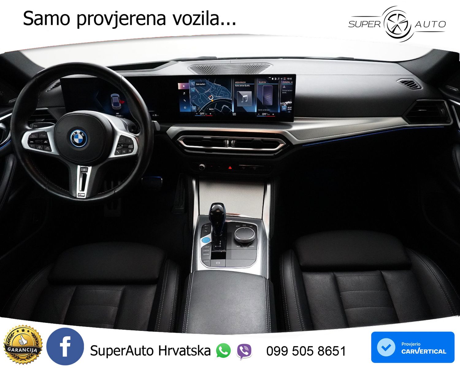 BMW i4 M50 Aut. 544 KS, ACC+LED+KAM+GR SJED+HEAD+VIRT