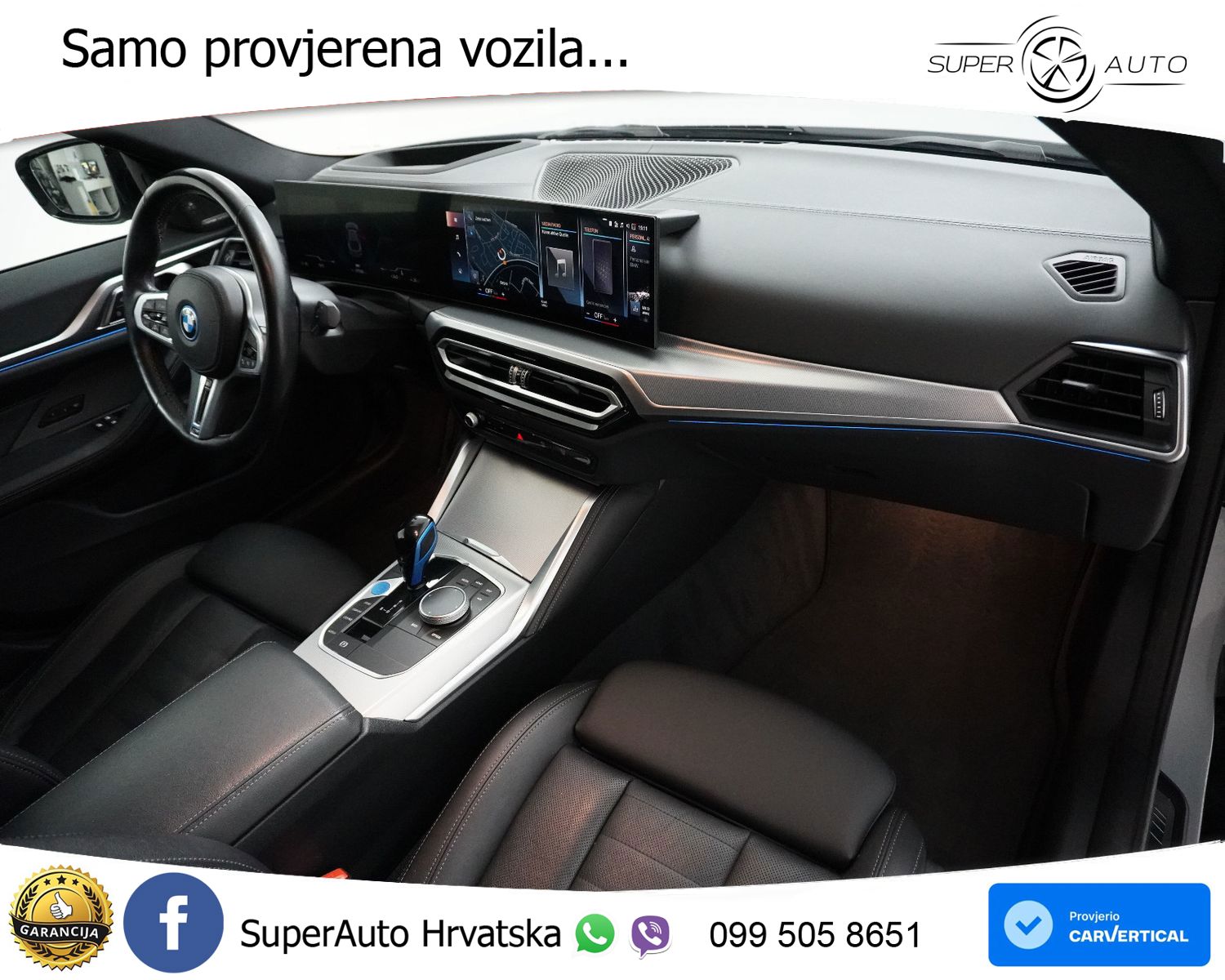 BMW i4 M50 Aut. 544 KS, ACC+LED+KAM+GR SJED+HEAD+VIRT