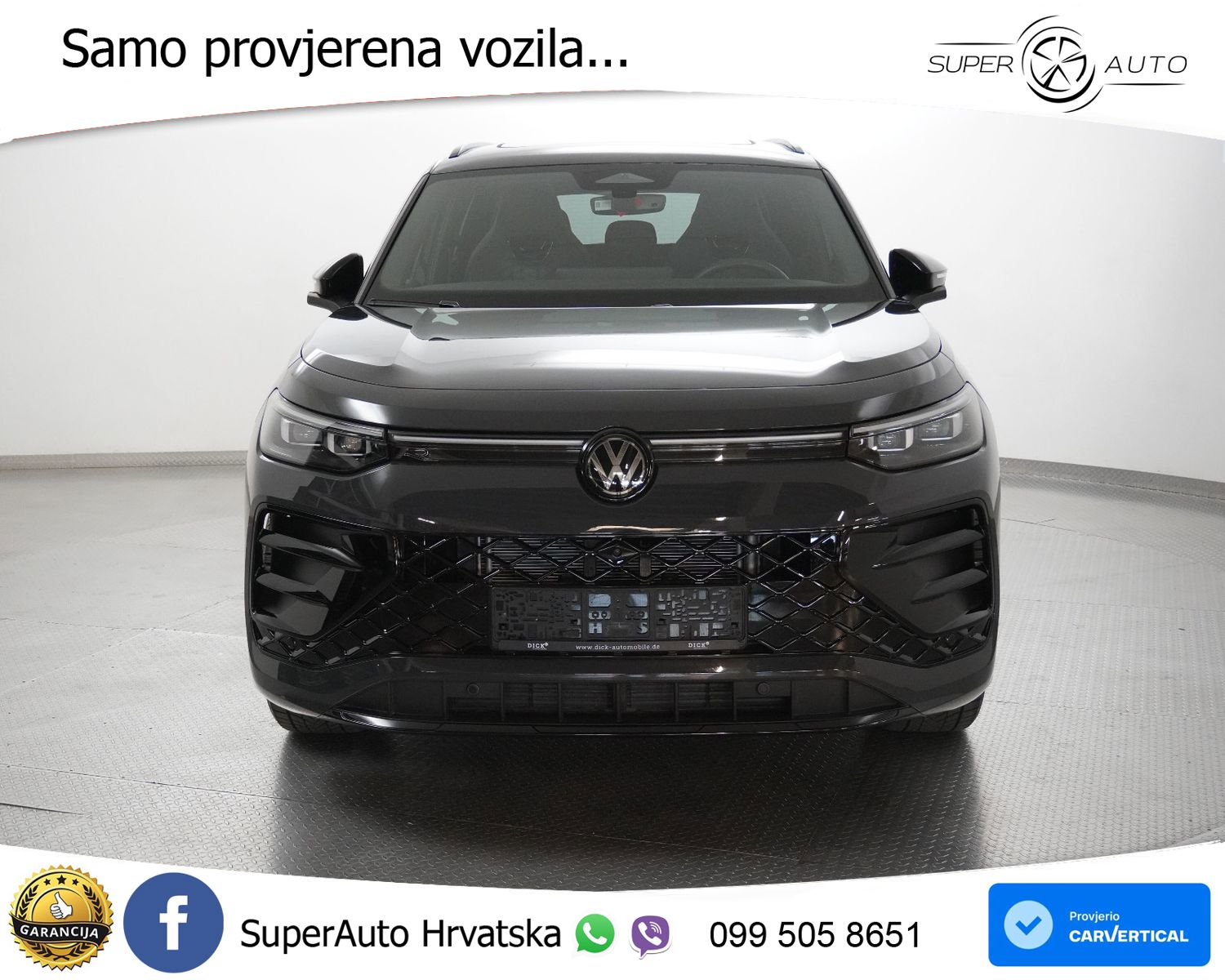 VW Tayron 2.0 TDI 4M Aut. 2xR-Line 193 KS, 7-SJED+ACC+LED+360+GR SJED+PANO+HEAD