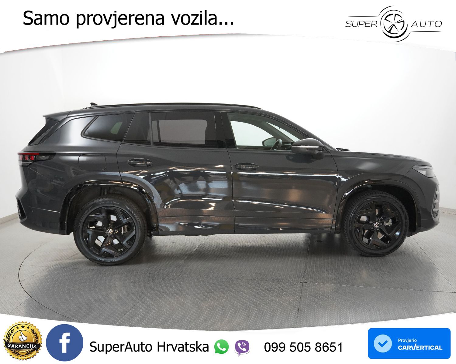 VW Tayron 2.0 TDI 4M Aut. 2xR-Line 193 KS, 7-SJED+ACC+LED+360+GR SJED+PANO+HEAD