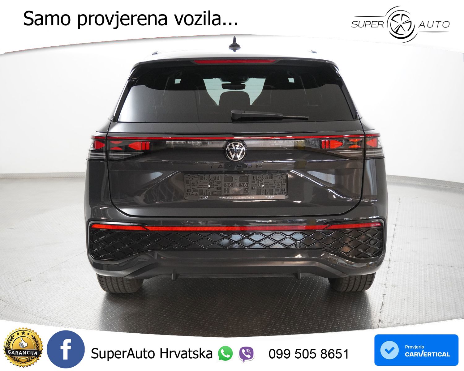VW Tayron 2.0 TDI 4M Aut. 2xR-Line 193 KS, 7-SJED+ACC+LED+360+GR SJED+PANO+HEAD
