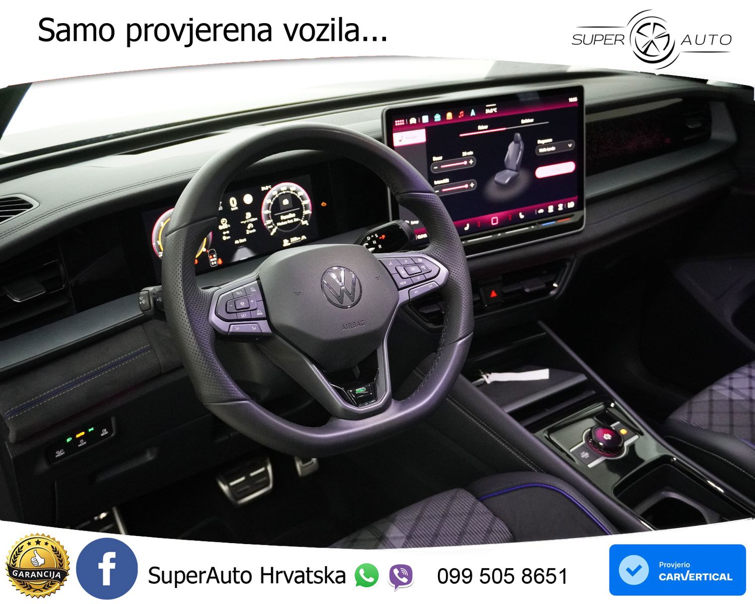 VW Tayron 2.0 TDI 4M Aut. 2xR-Line 193 KS, 7-SJED+ACC+LED+360+GR SJED+PANO+HEAD