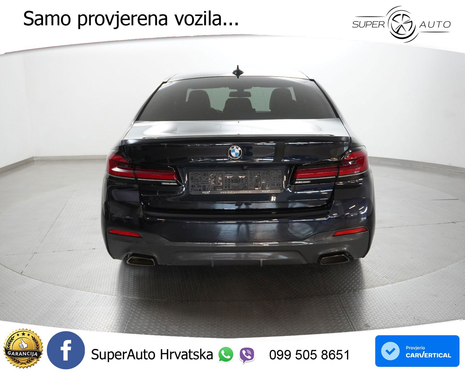 BMW 520i Aut. M Sport 184 KS, LED+KAM+GR SJED+VIRT+ASIST