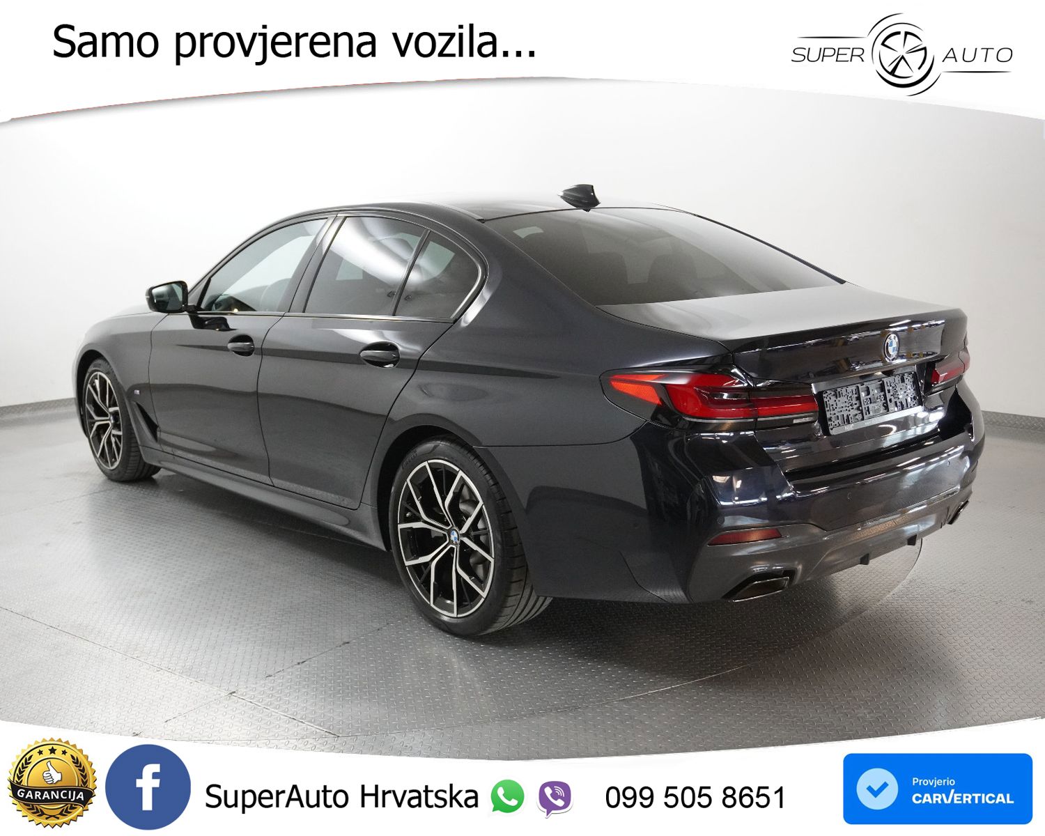 BMW 520i Aut. M Sport 184 KS, LED+KAM+GR SJED+VIRT+ASIST