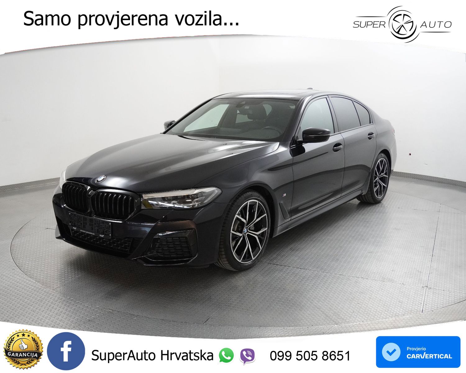 BMW 520i Aut. M Sport 184 KS, LED+KAM+GR SJED+VIRT+ASIST