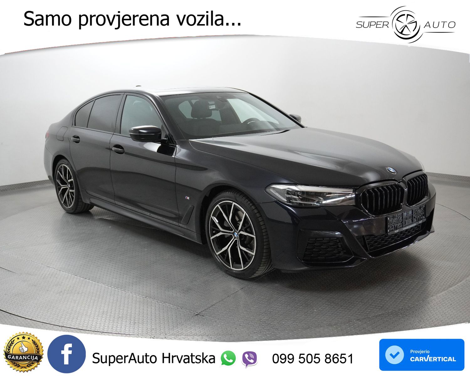BMW 520i Aut. M Sport 184 KS, LED+KAM+GR SJED+VIRT+ASIST
