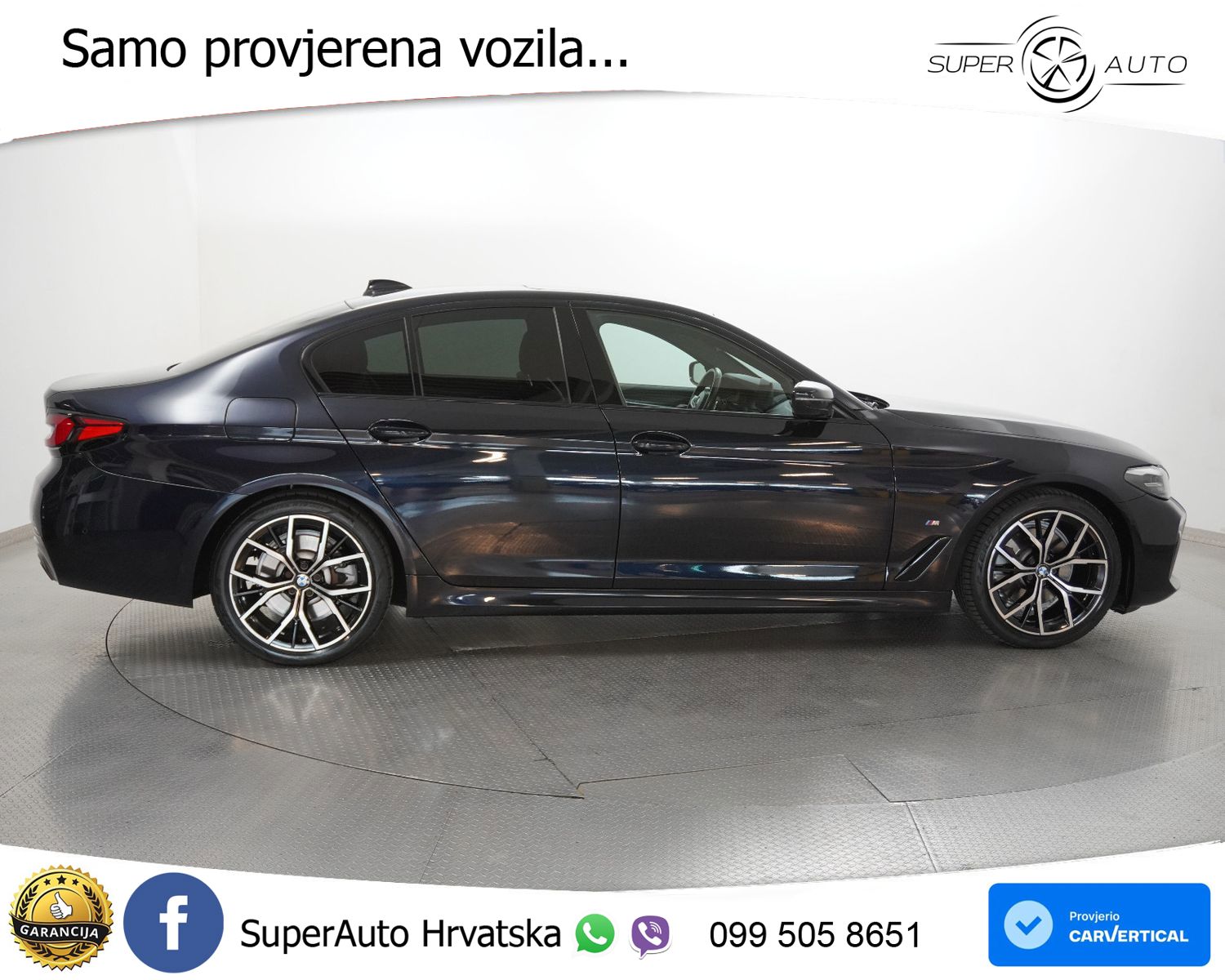 BMW 520i Aut. M Sport 184 KS, LED+KAM+GR SJED+VIRT+ASIST