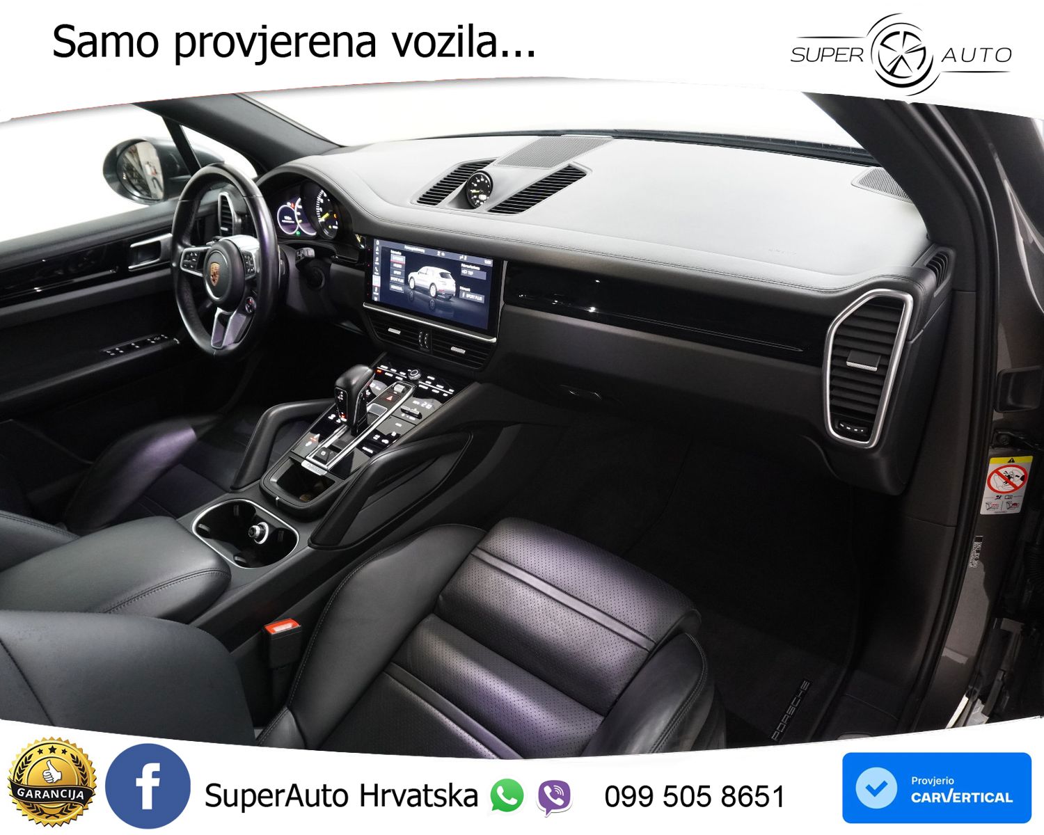 Porsche Cayenne 3.0 E-Hybrid PDK Sport Design 462 KS, ZRAČNI+LED+GR SJED+KAM