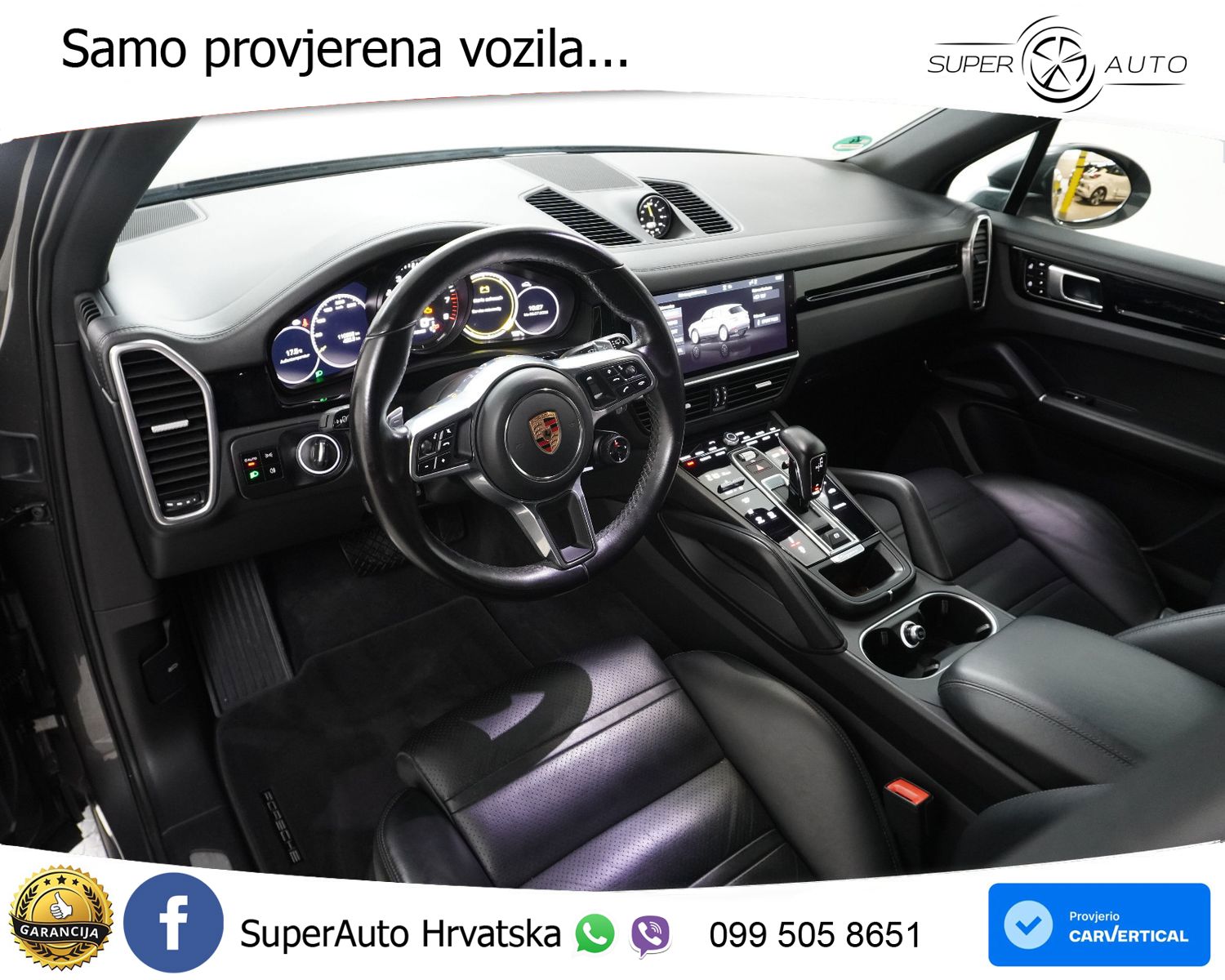 Porsche Cayenne 3.0 E-Hybrid PDK Sport Design 462 KS, ZRAČNI+LED+GR SJED+KAM