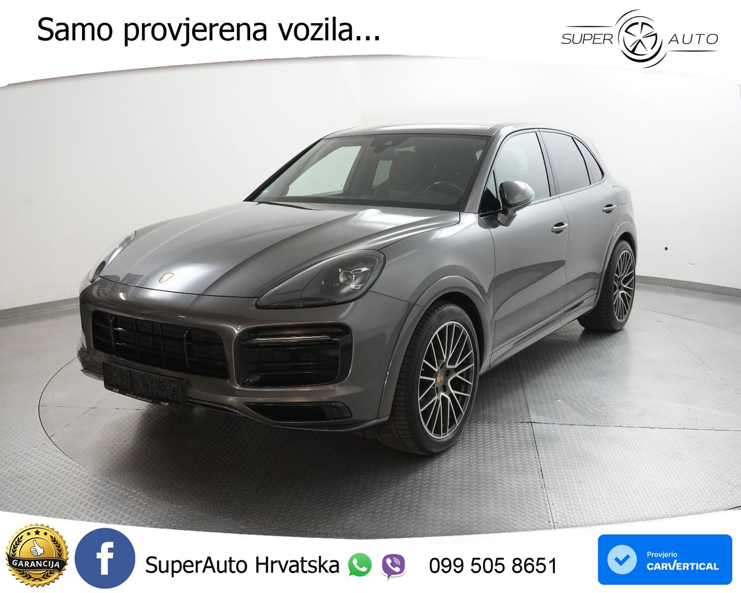 Porsche Cayenne 3.0 E-Hybrid PDK Sport Design 462 KS, ZRAČNI+LED+GR SJED+KAM