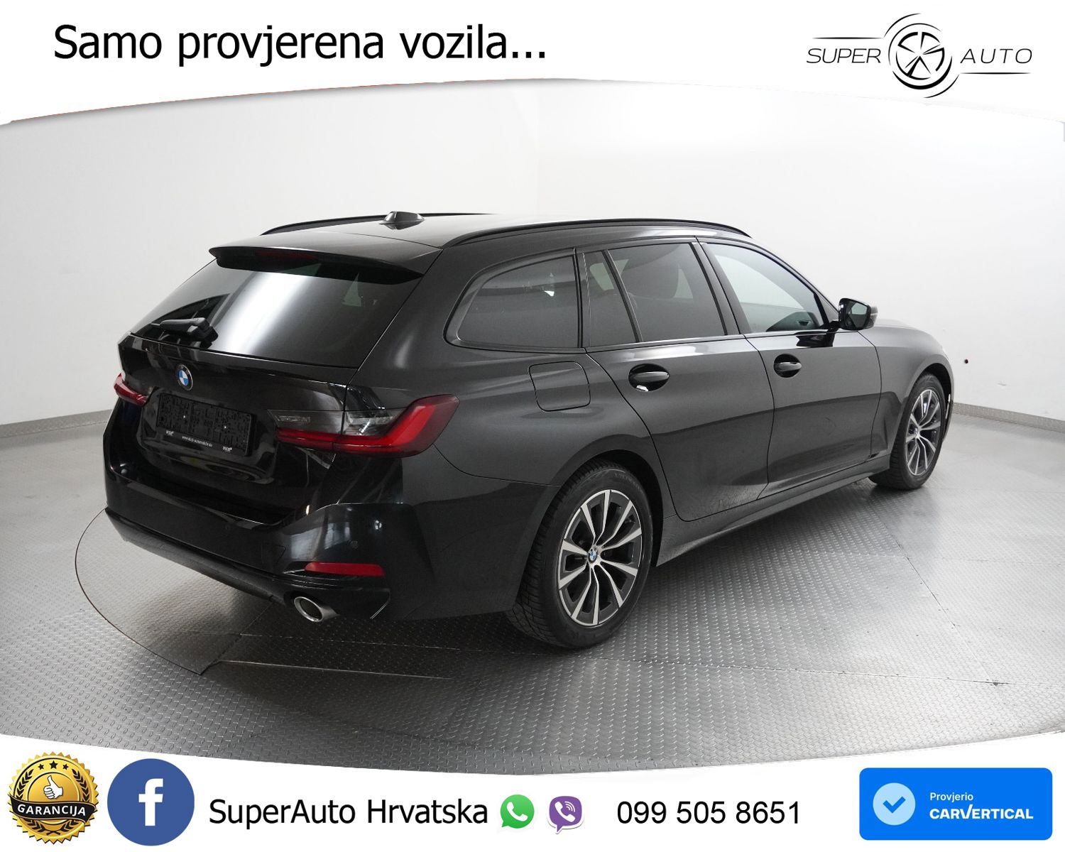 BMW 318d Touring Aut. 150 KS, LED+GR SJED+VIRT+ASIST