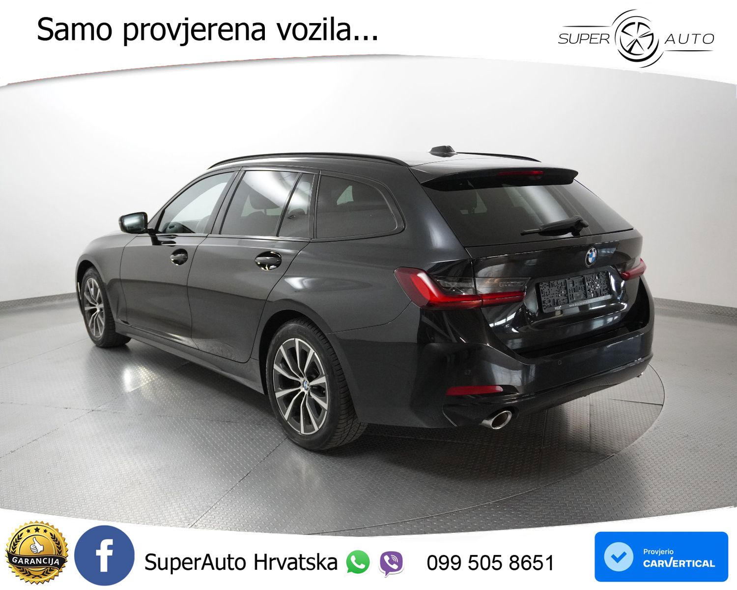 BMW 318d Touring Aut. 150 KS, LED+GR SJED+VIRT+ASIST