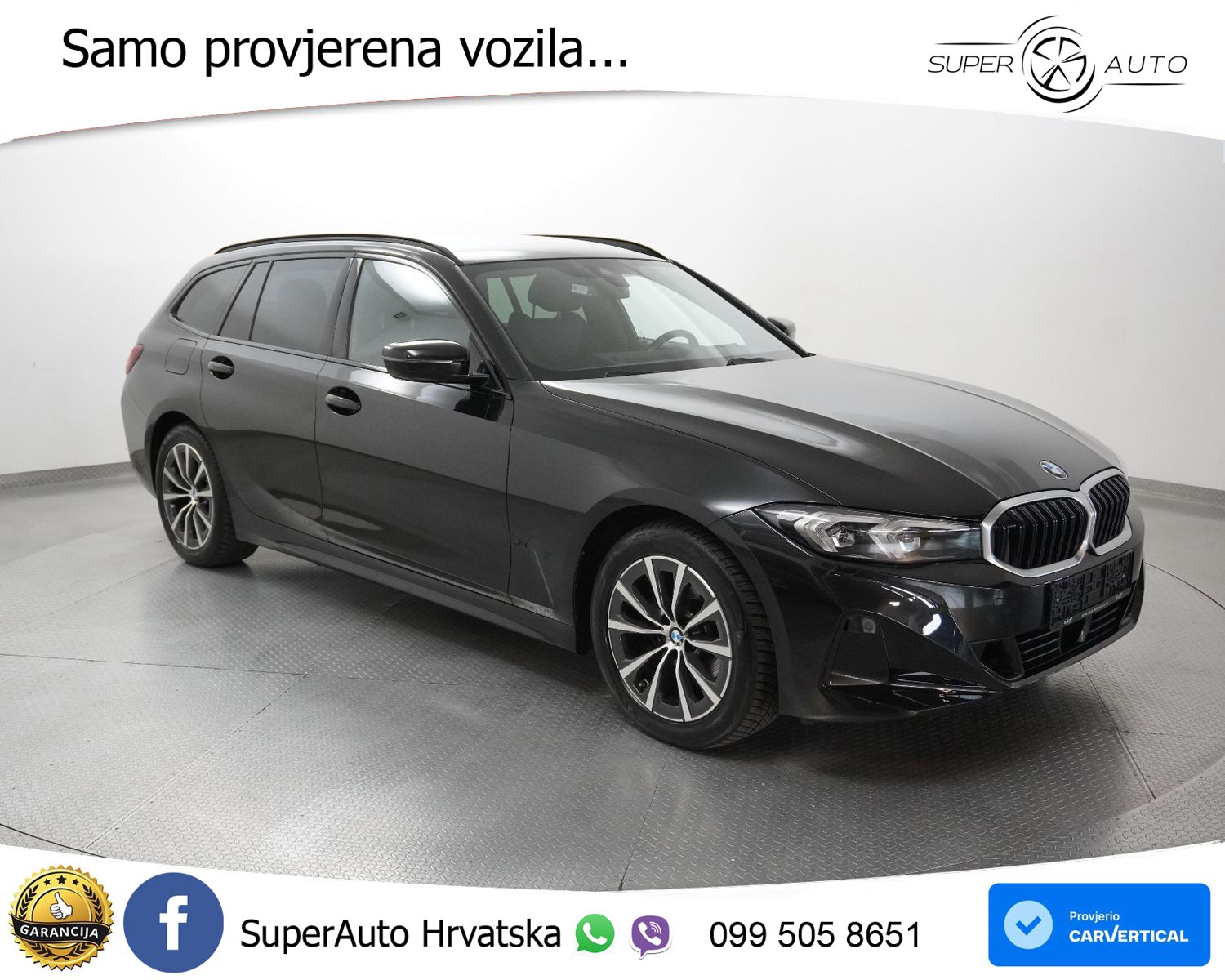 BMW 318d Touring Aut. 150 KS, LED+GR SJED+VIRT+ASIST