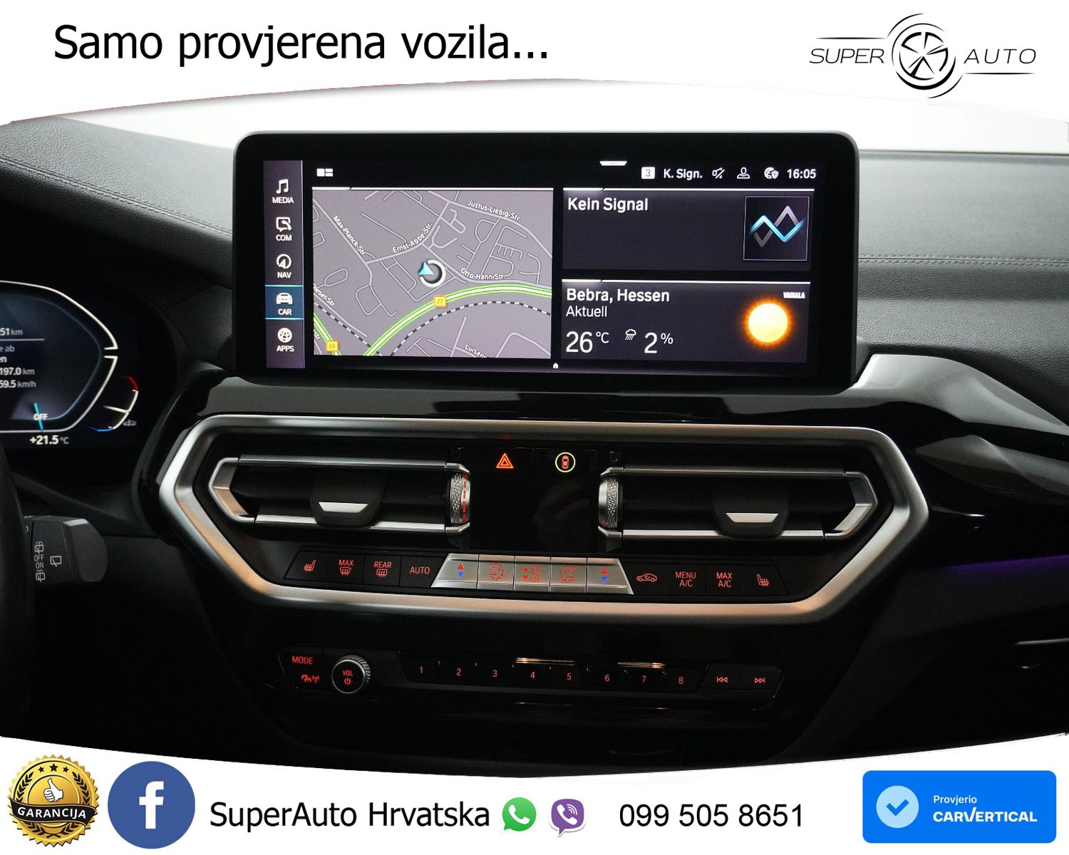 BMW iX3 80 kWh M Sport 286 KS, ACC+LED+KAM+GR SJED+PANO+VIRT