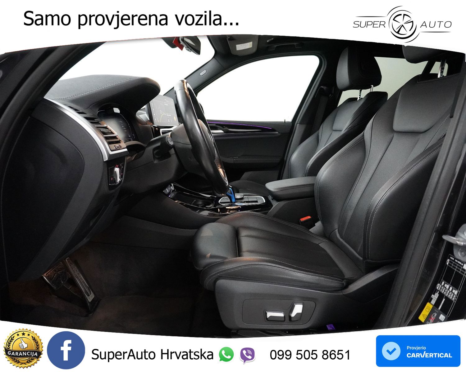 BMW iX3 80 kWh M Sport 286 KS, ACC+LED+KAM+GR SJED+PANO+VIRT