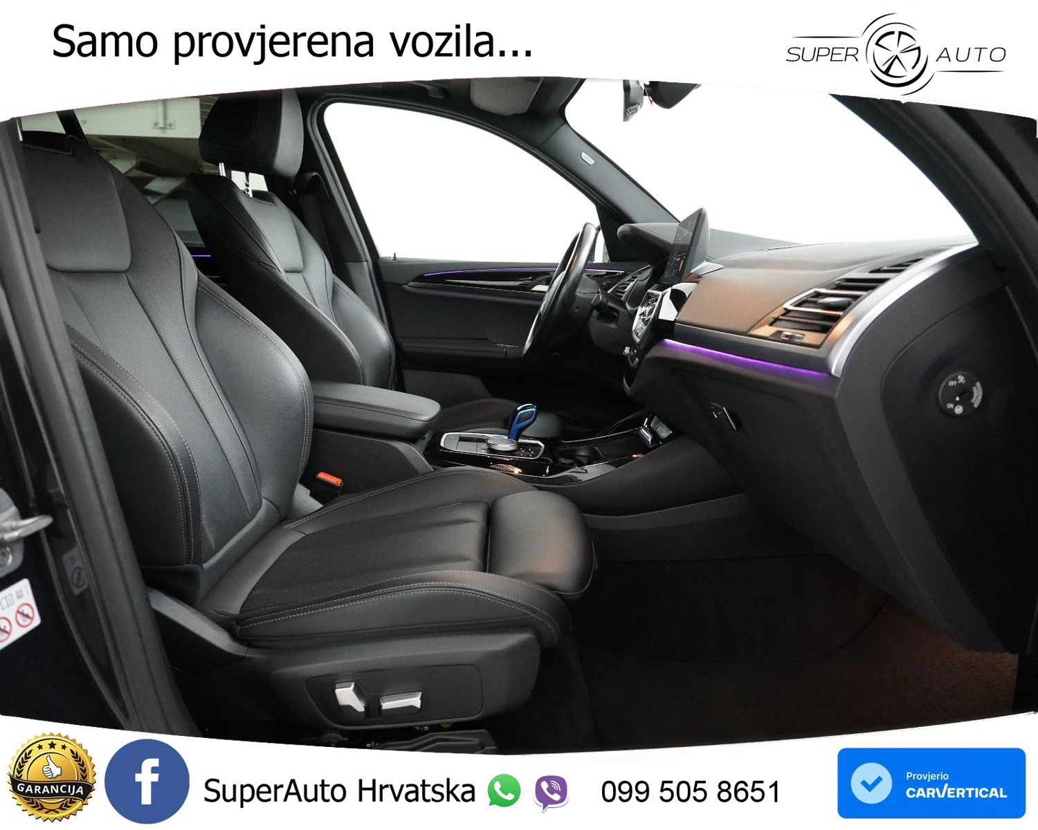 BMW iX3 80 kWh M Sport 286 KS, ACC+LED+KAM+GR SJED+PANO+VIRT