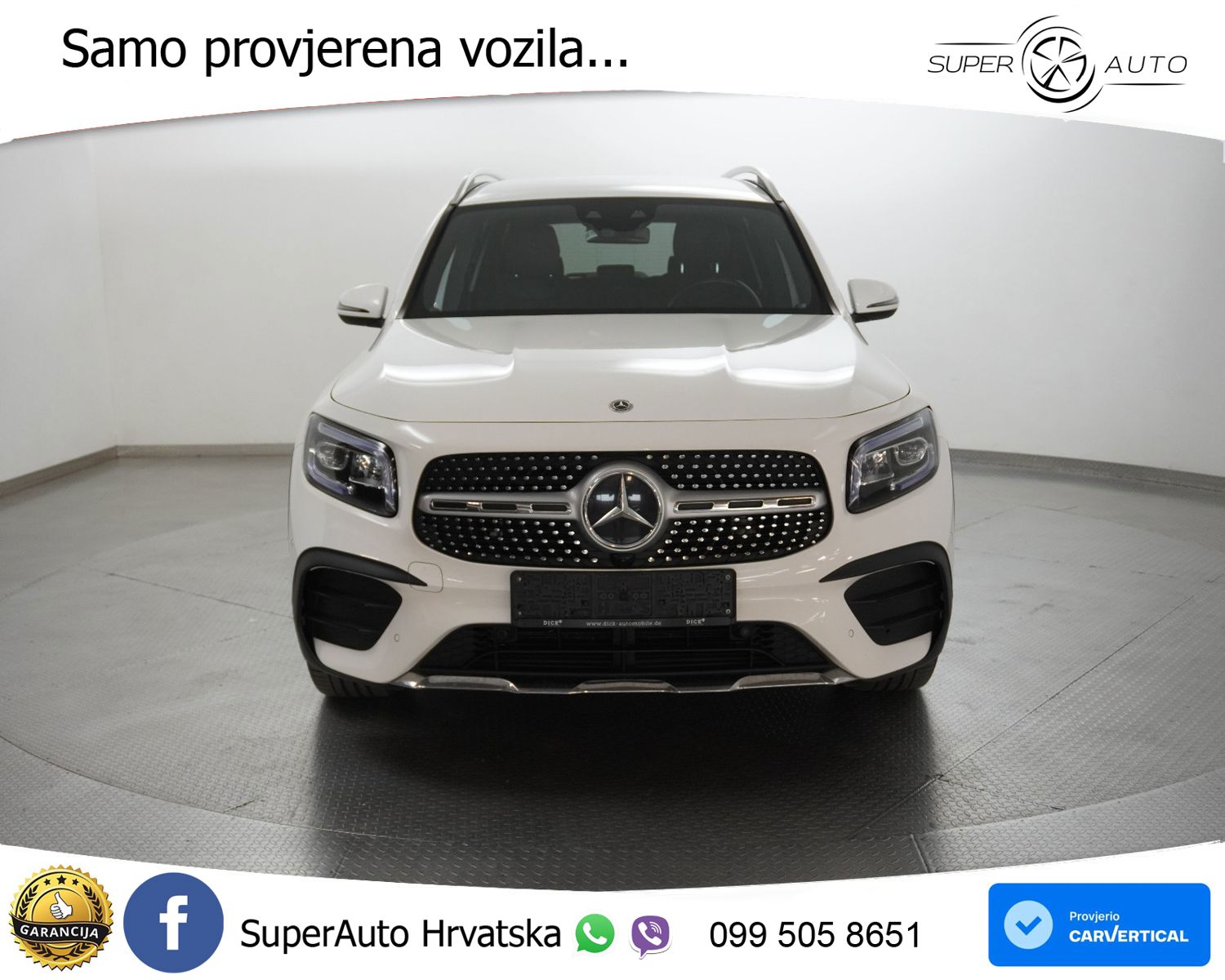 Mercedes GLB 220d Aut. 2xAMG Line 190 KS, LED+KAM+GR SJED+VIRT+ASIST