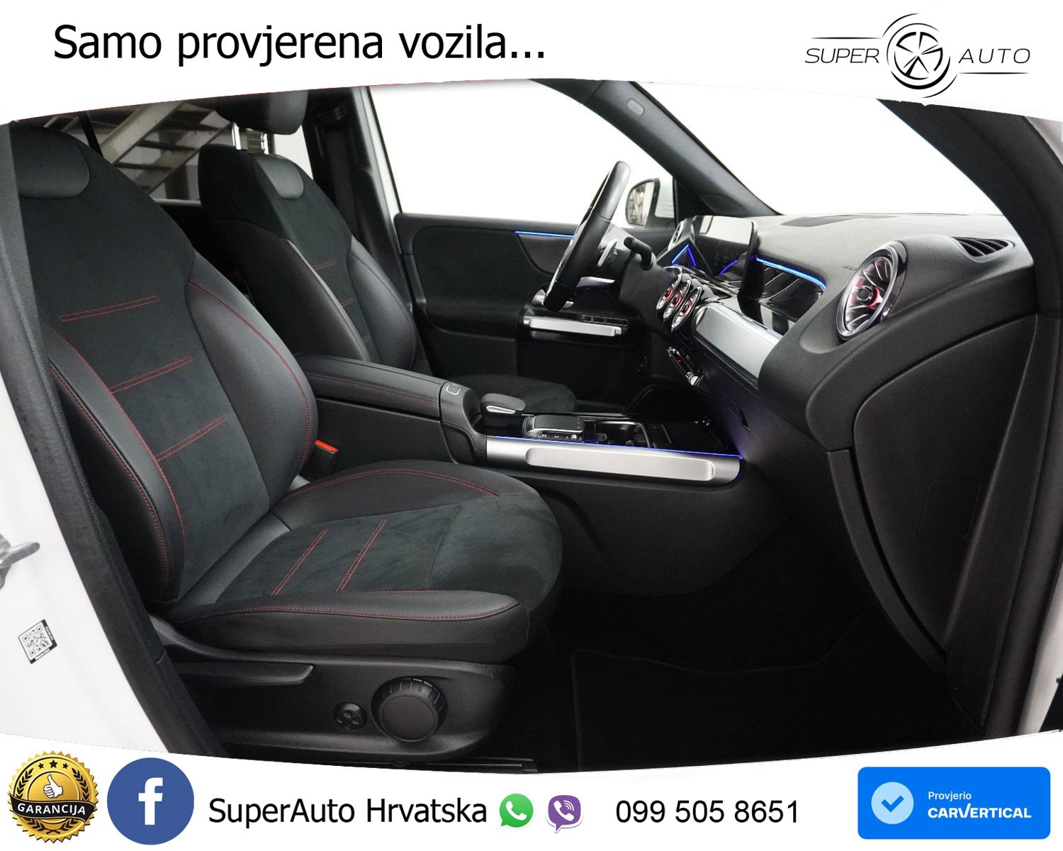 Mercedes GLB 220d Aut. 2xAMG Line 190 KS, LED+KAM+GR SJED+VIRT+ASIST
