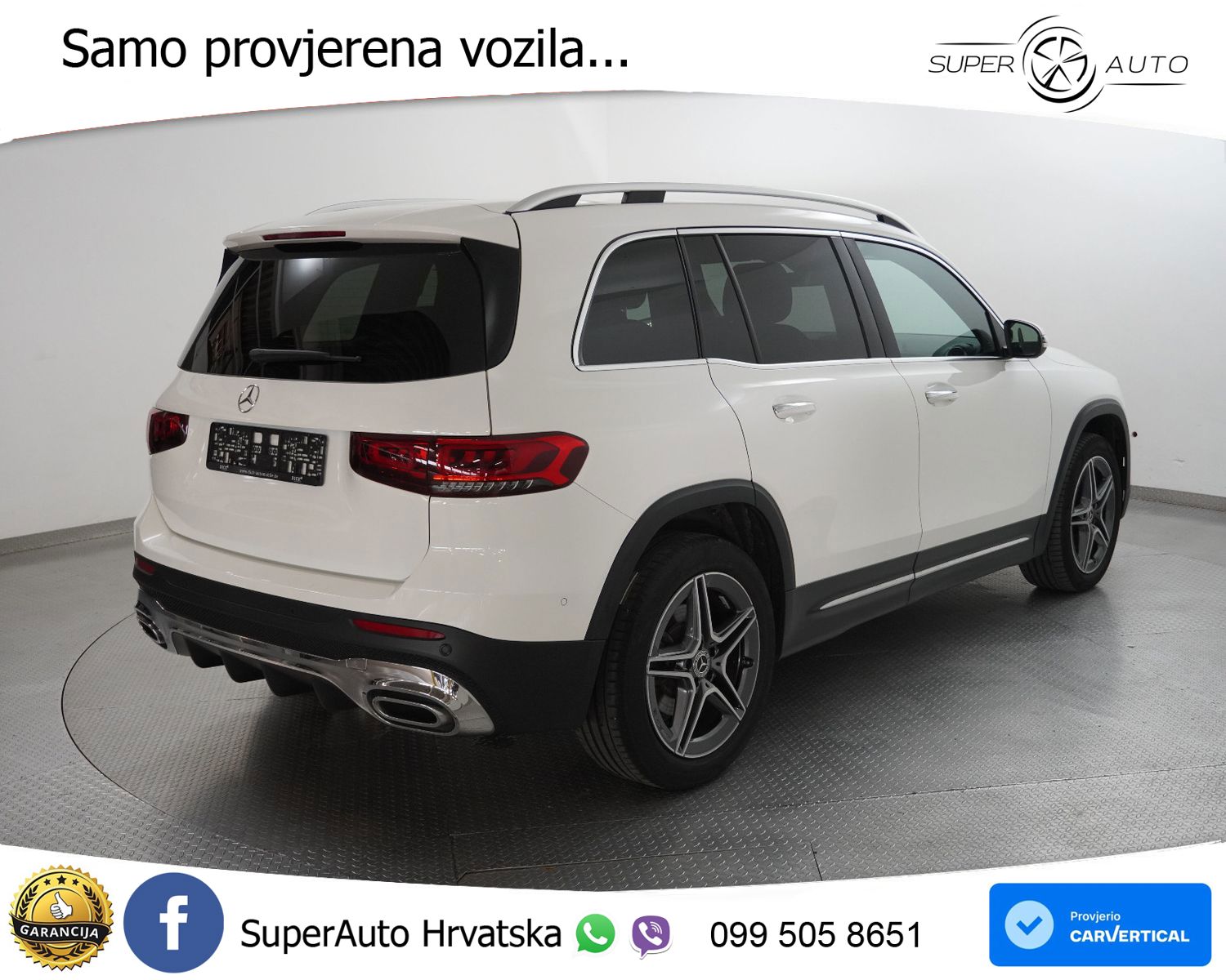 Mercedes GLB 220d Aut. 2xAMG Line 190 KS, LED+KAM+GR SJED+VIRT+ASIST