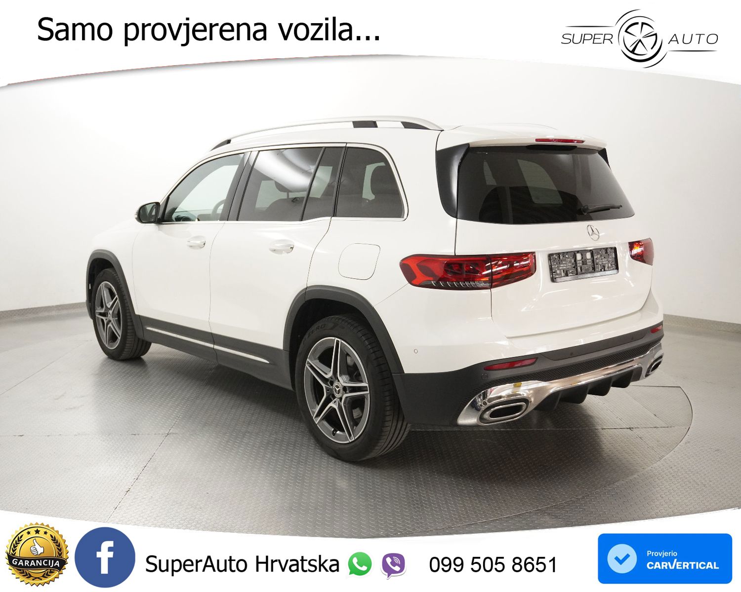 Mercedes GLB 220d Aut. 2xAMG Line 190 KS, LED+KAM+GR SJED+VIRT+ASIST