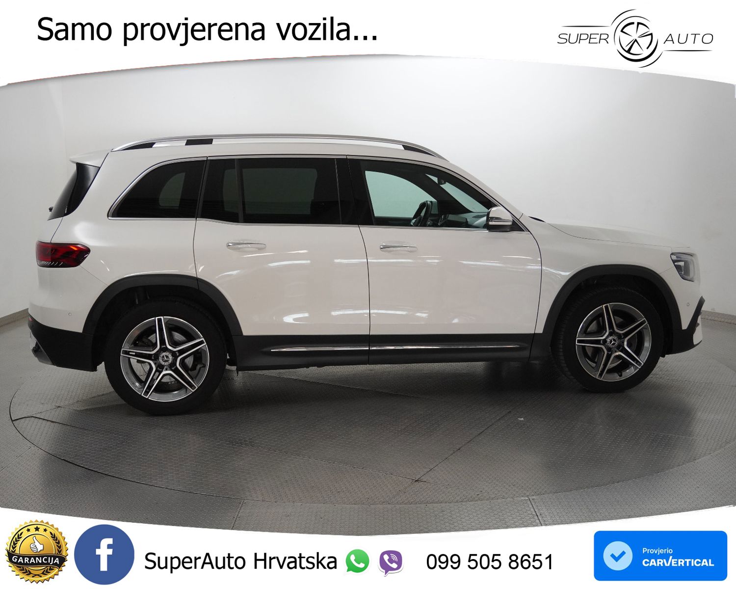Mercedes GLB 220d Aut. 2xAMG Line 190 KS, LED+KAM+GR SJED+VIRT+ASIST