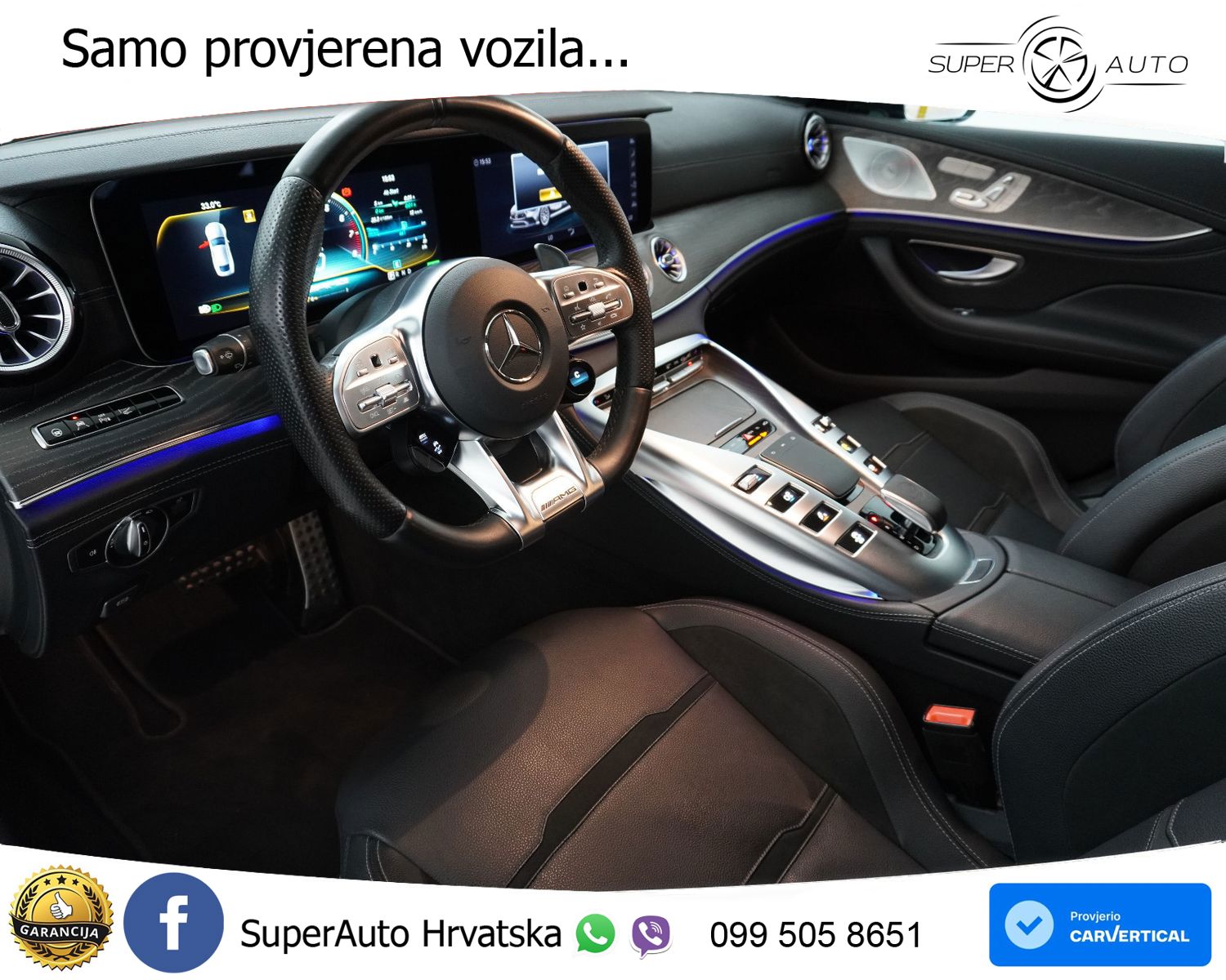 Mercedes AMG GT 53 EQ Boost 4M Aut. 457 KS, ACC+LED+360+GR SJED+HEAD+PANO