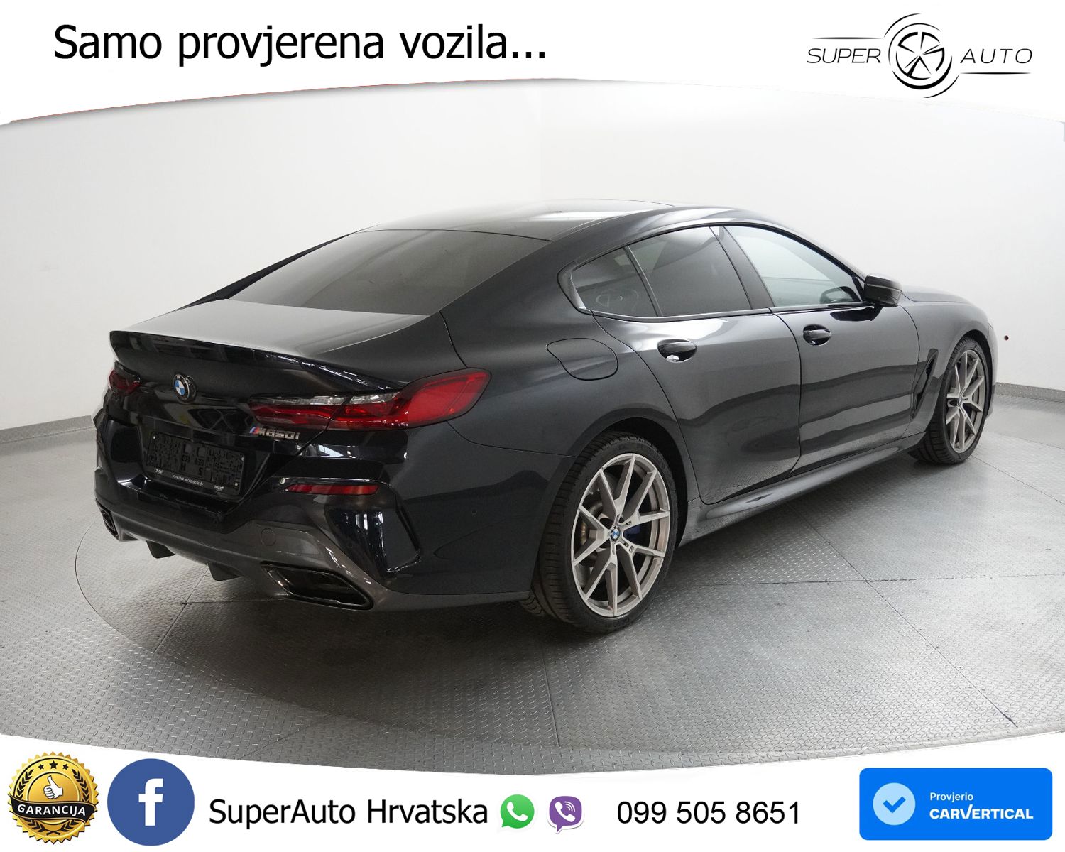 BMW M850i Gran Coupe xDrive Aut. 530 KS, ACC+360+GR SJED+HEAD+PANO