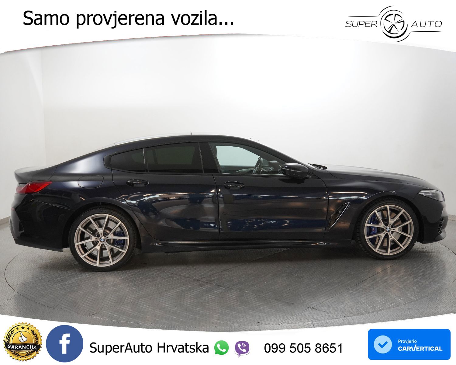 BMW M850i Gran Coupe xDrive Aut. 530 KS, ACC+360+GR SJED+HEAD+PANO