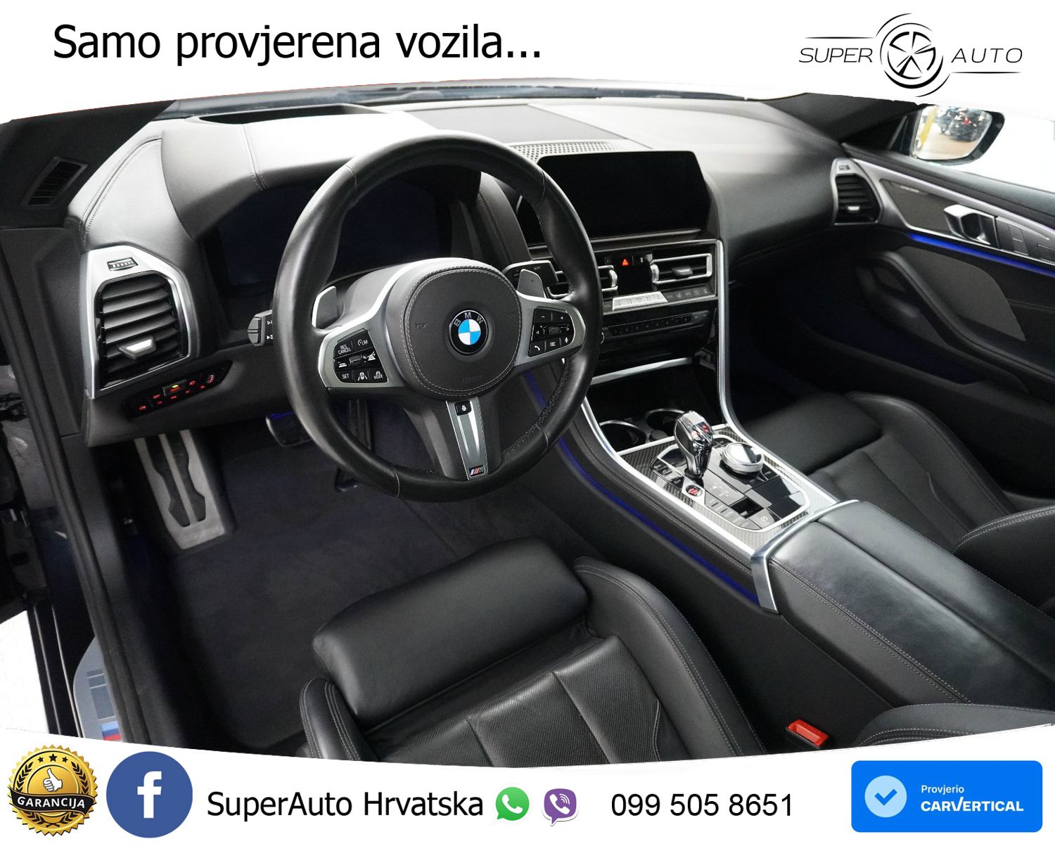 BMW M850i Gran Coupe xDrive Aut. 530 KS, ACC+360+GR SJED+HEAD+PANO