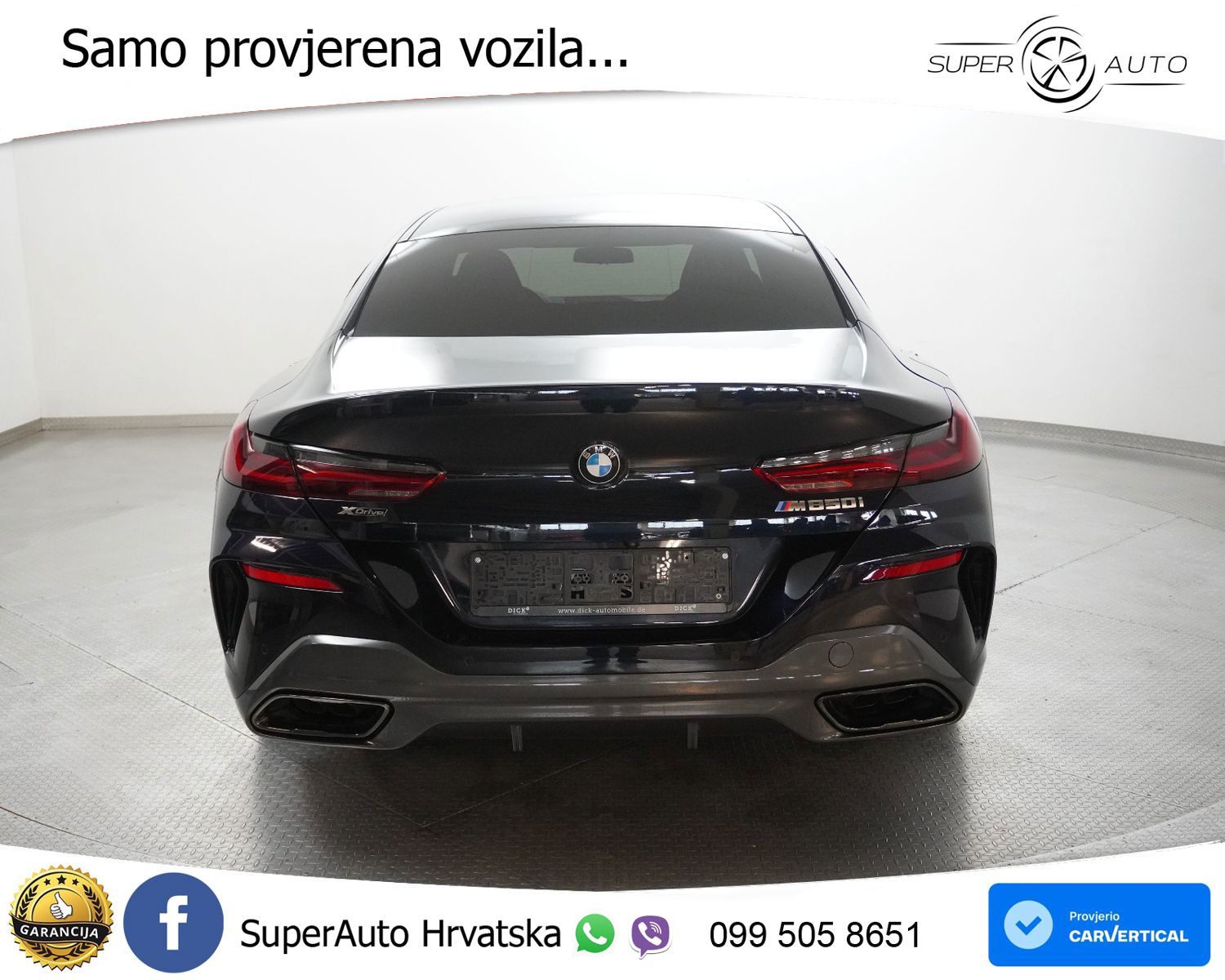 BMW M850i Gran Coupe xDrive Aut. 530 KS, ACC+360+GR SJED+HEAD+PANO
