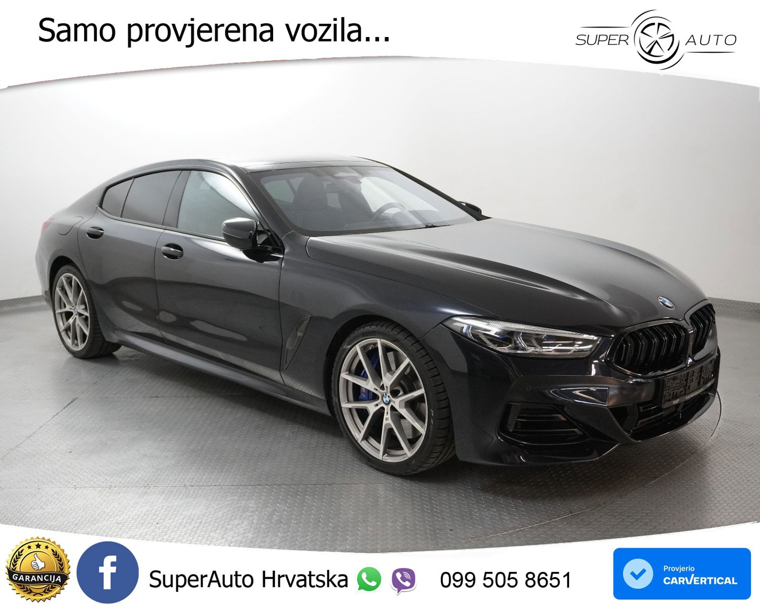 BMW M850i Gran Coupe xDrive Aut. 530 KS, ACC+360+GR SJED+HEAD+PANO