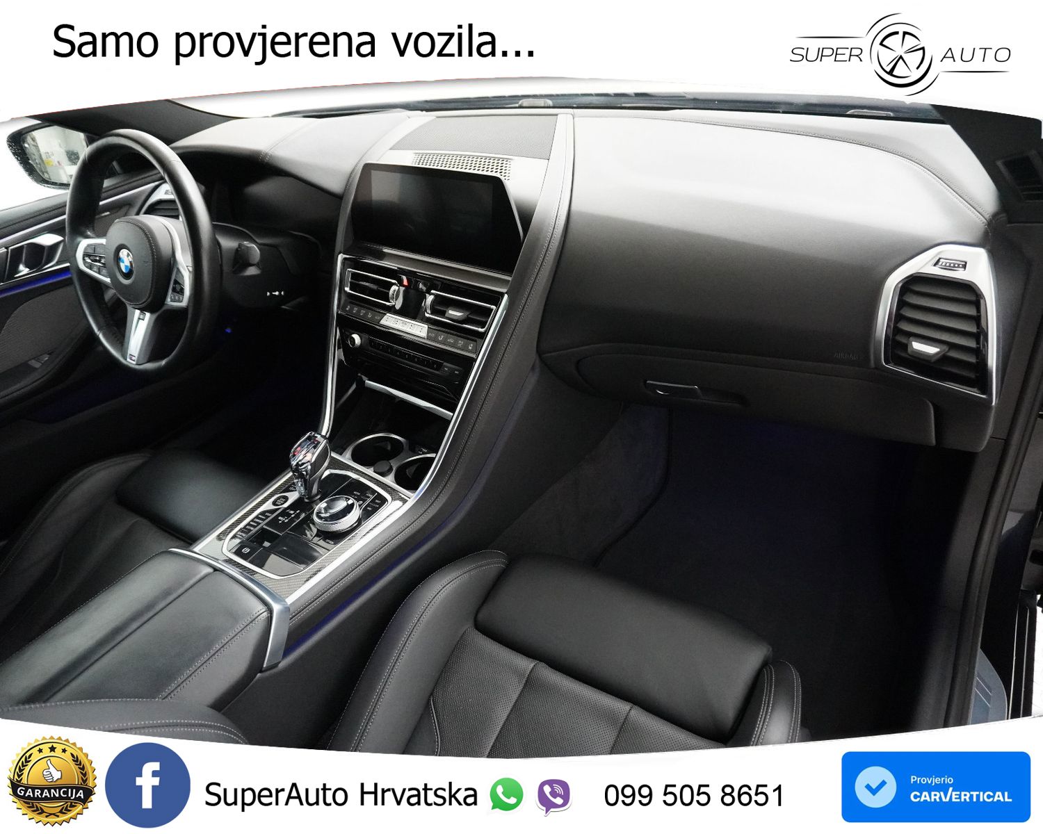 BMW M850i Gran Coupe xDrive Aut. 530 KS, ACC+360+GR SJED+HEAD+PANO
