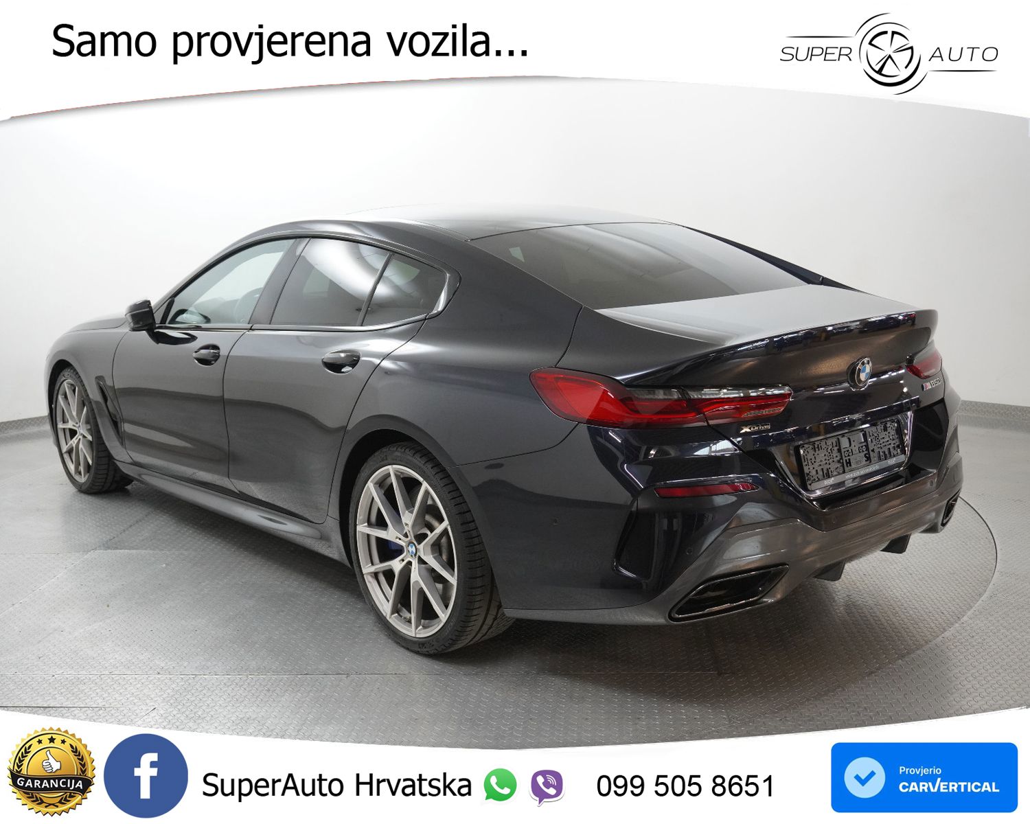 BMW M850i Gran Coupe xDrive Aut. 530 KS, ACC+360+GR SJED+HEAD+PANO