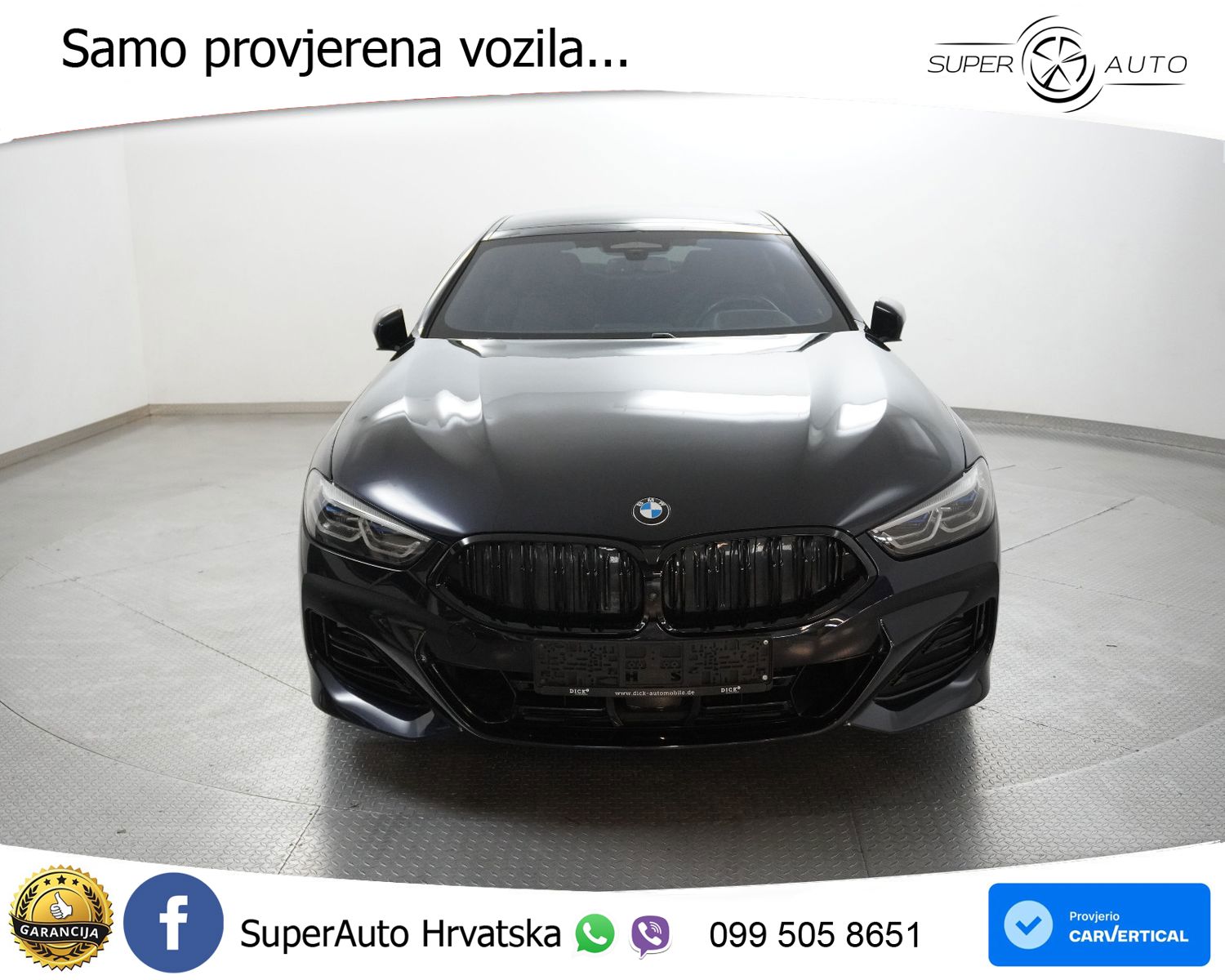 BMW M850i Gran Coupe xDrive Aut. 530 KS, ACC+360+GR SJED+HEAD+PANO