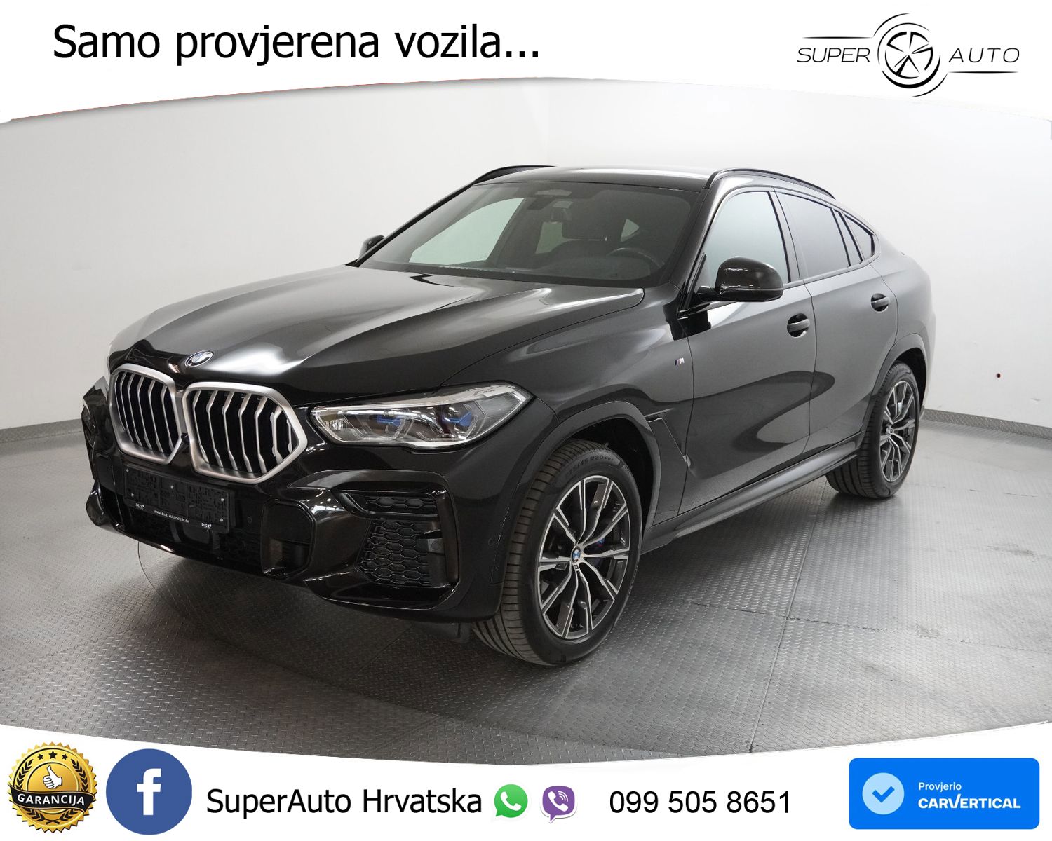 BMW X6 40d xDrive Aut. M Sport 340 KS, ACC+360+GR SJED+HEAD+VIRT