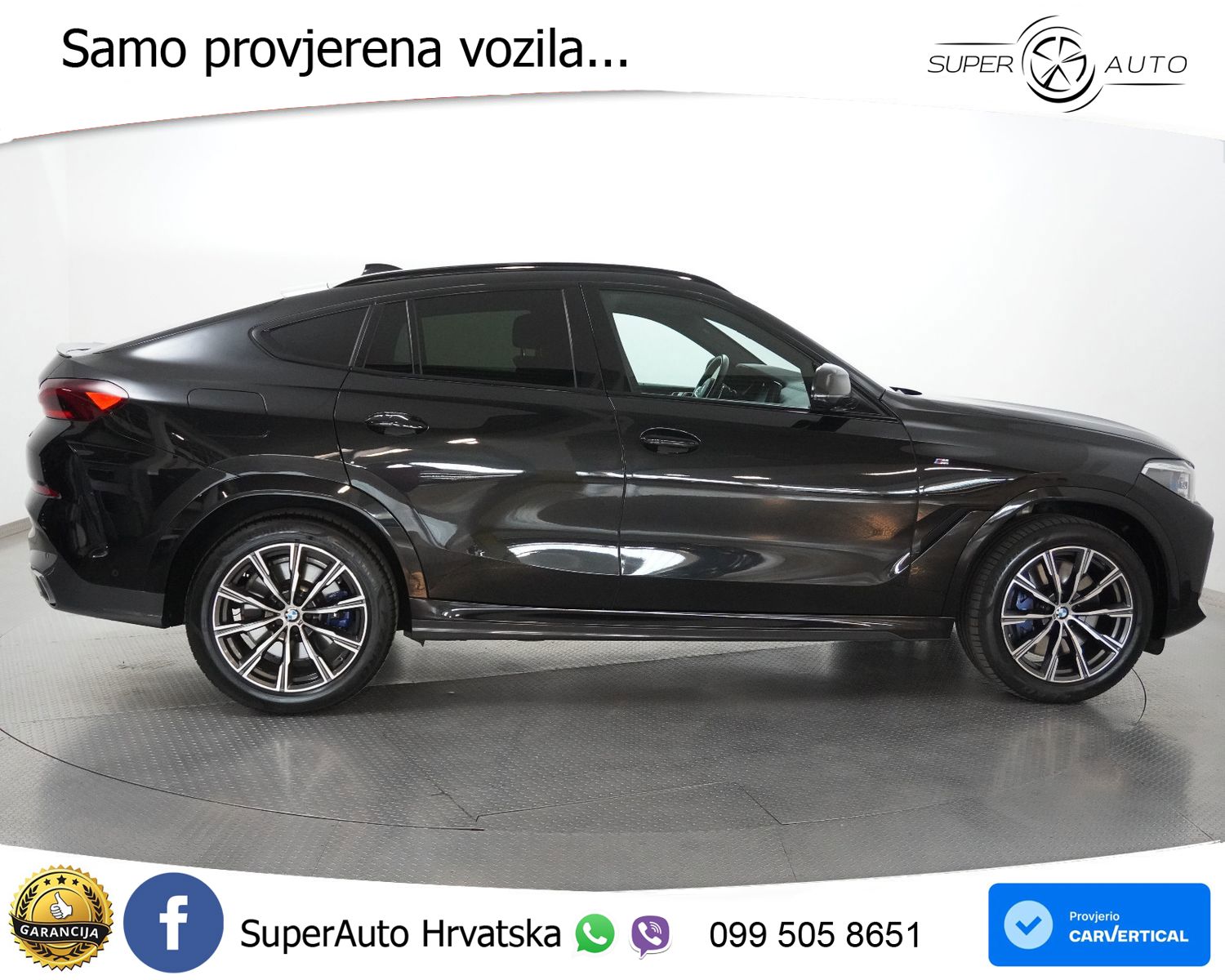 BMW X6 40d xDrive Aut. M Sport 340 KS, ACC+360+GR SJED+HEAD+VIRT
