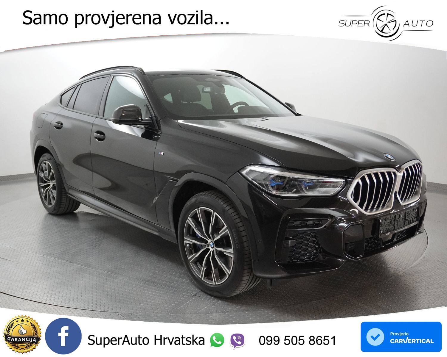 BMW X6 40d xDrive Aut. M Sport 340 KS, ACC+360+GR SJED+HEAD+VIRT