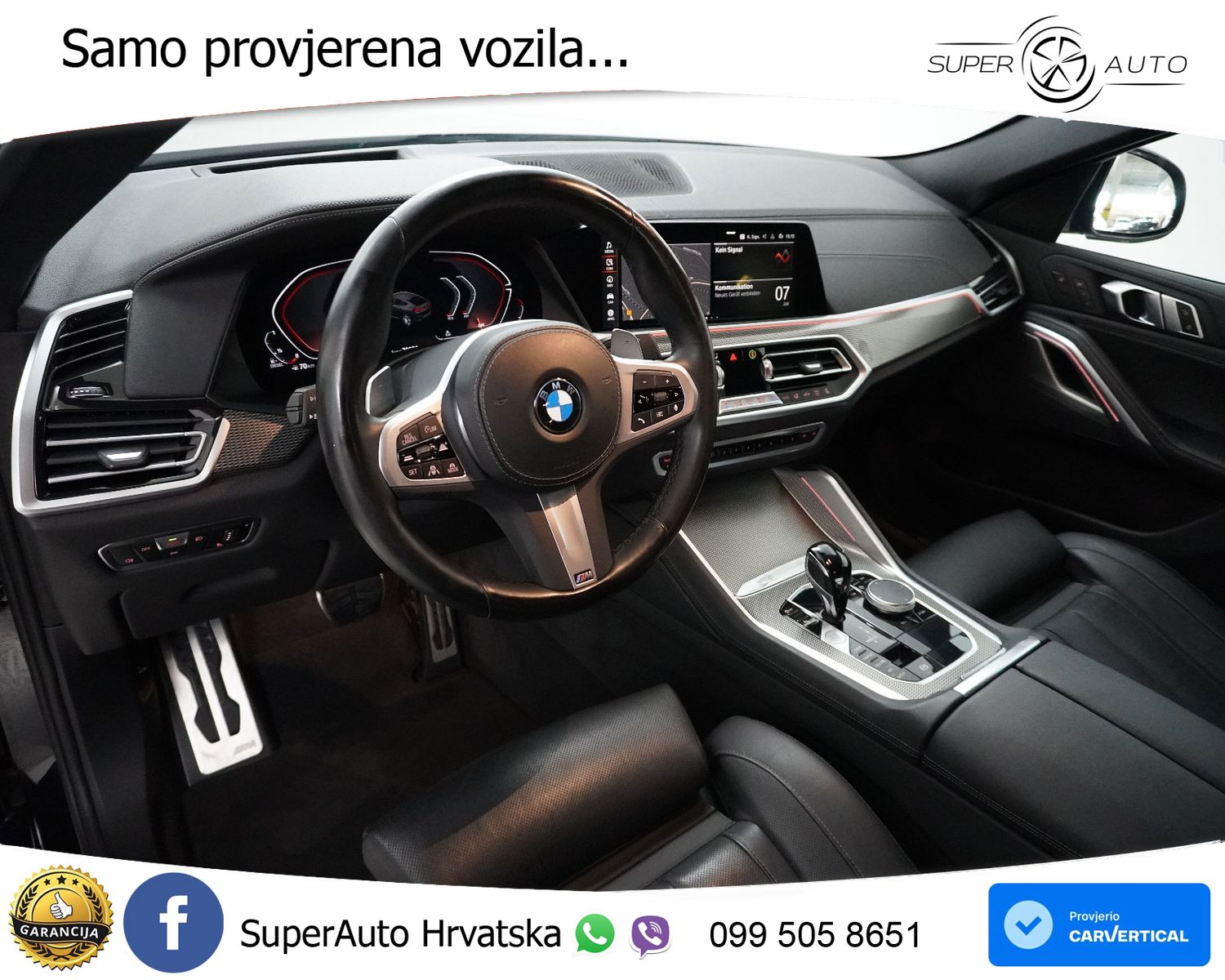 BMW X6 40d xDrive Aut. M Sport 340 KS, ACC+360+GR SJED+HEAD+VIRT