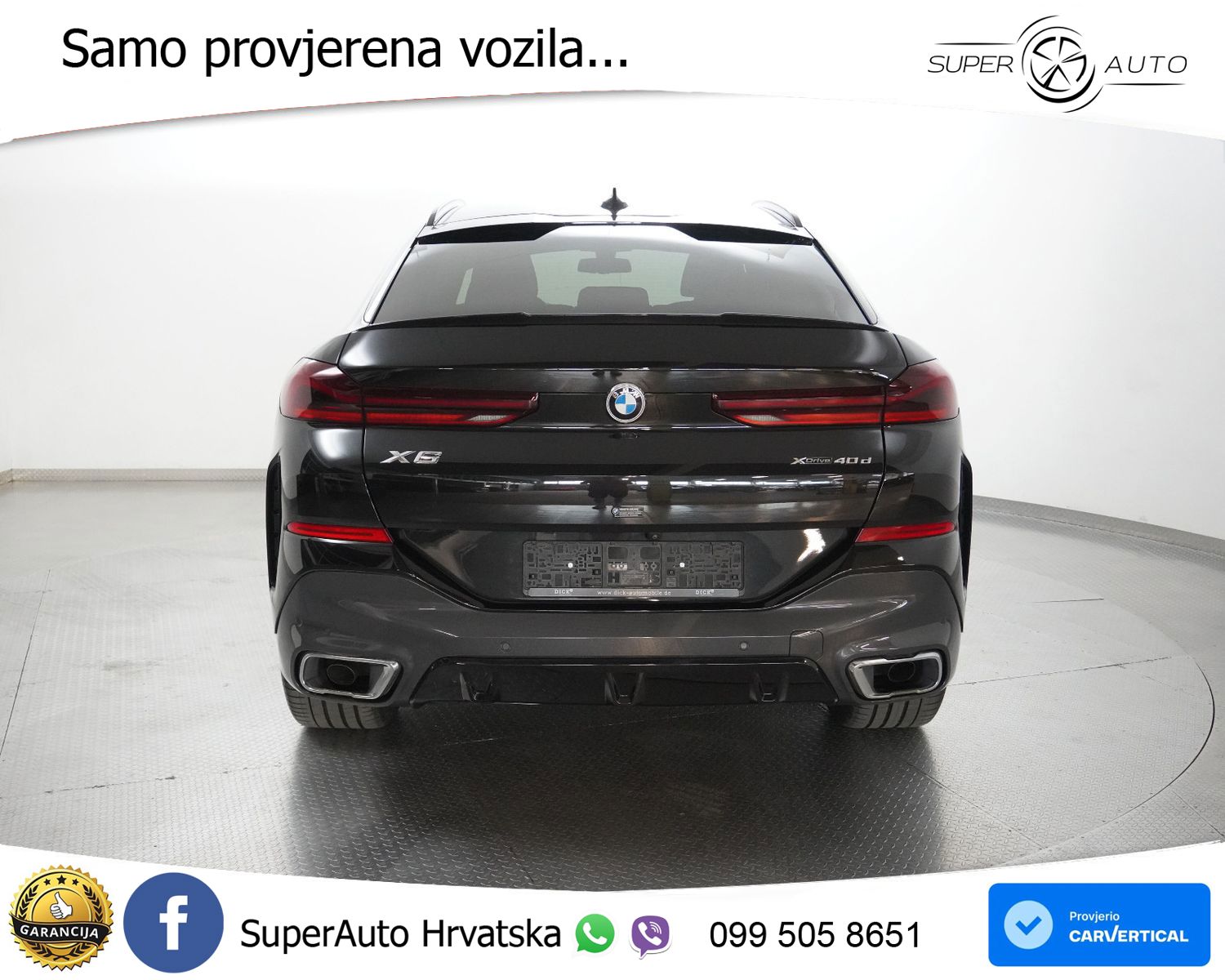 BMW X6 40d xDrive Aut. M Sport 340 KS, ACC+360+GR SJED+HEAD+VIRT