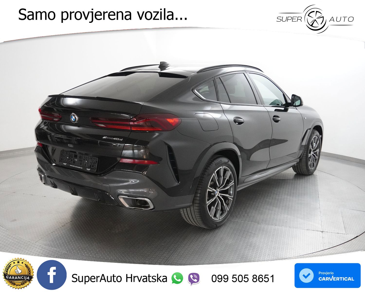 BMW X6 40d xDrive Aut. M Sport 340 KS, ACC+360+GR SJED+HEAD+VIRT