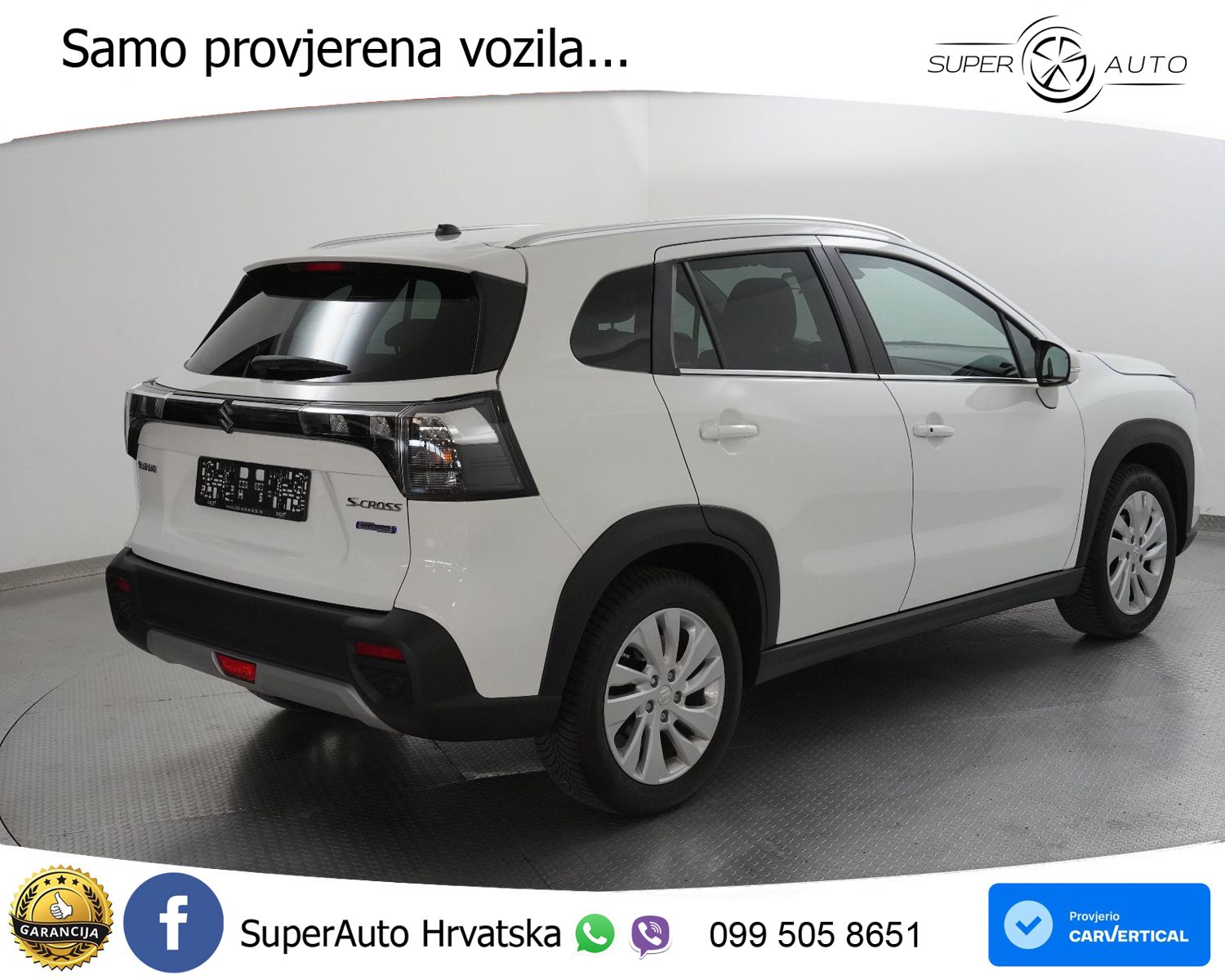 Suzuki SX4 S-Cross 1.4 Boosterjet Comfort 129 KS, ACC+LED+KAM+GR SJED+ASIST