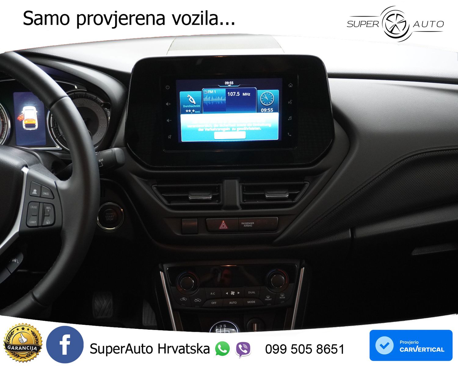 Suzuki SX4 S-Cross 1.4 Boosterjet Comfort 129 KS, ACC+LED+KAM+GR SJED+ASIST