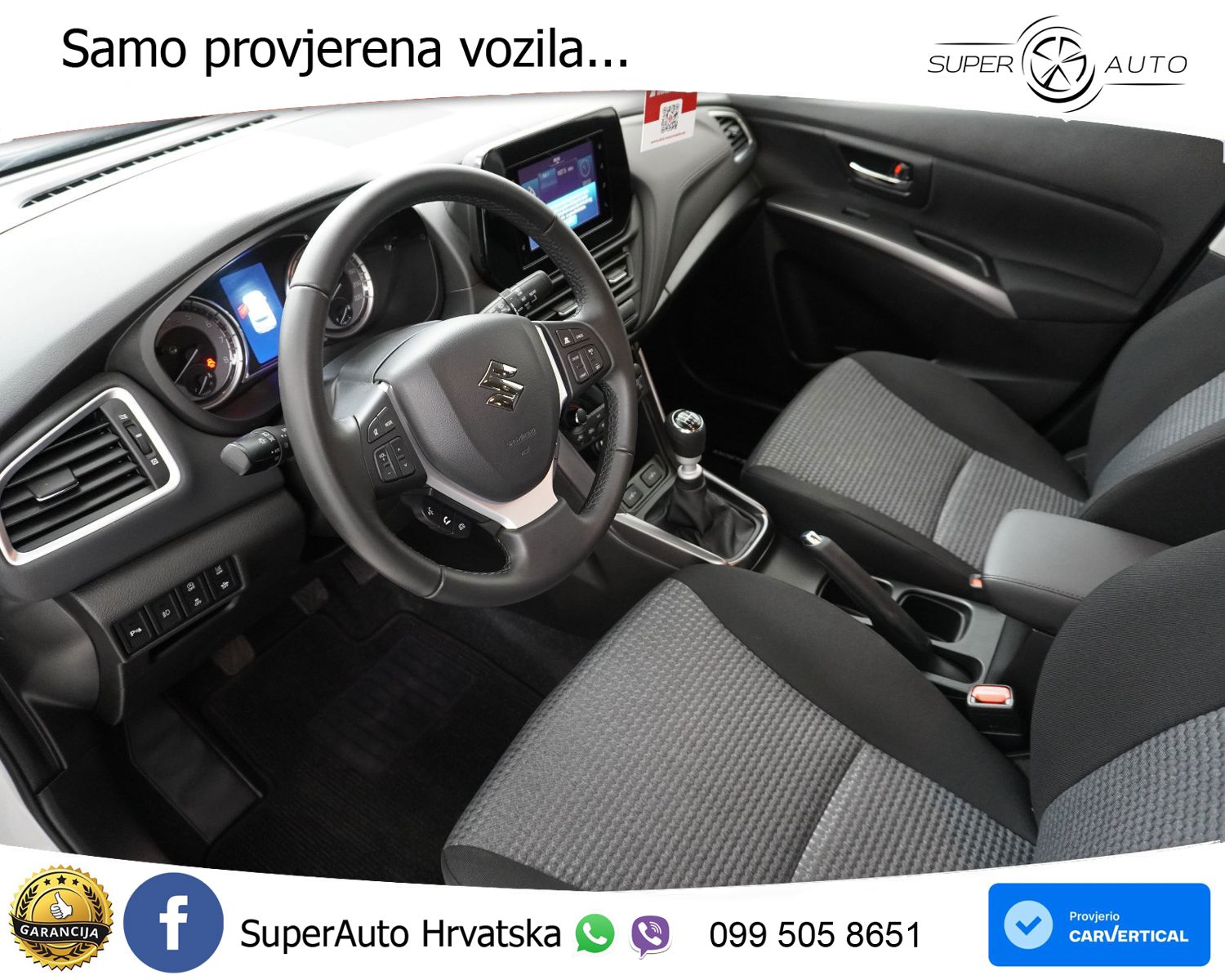 Suzuki SX4 S-Cross 1.4 Boosterjet Comfort 129 KS, ACC+LED+KAM+GR SJED+ASIST
