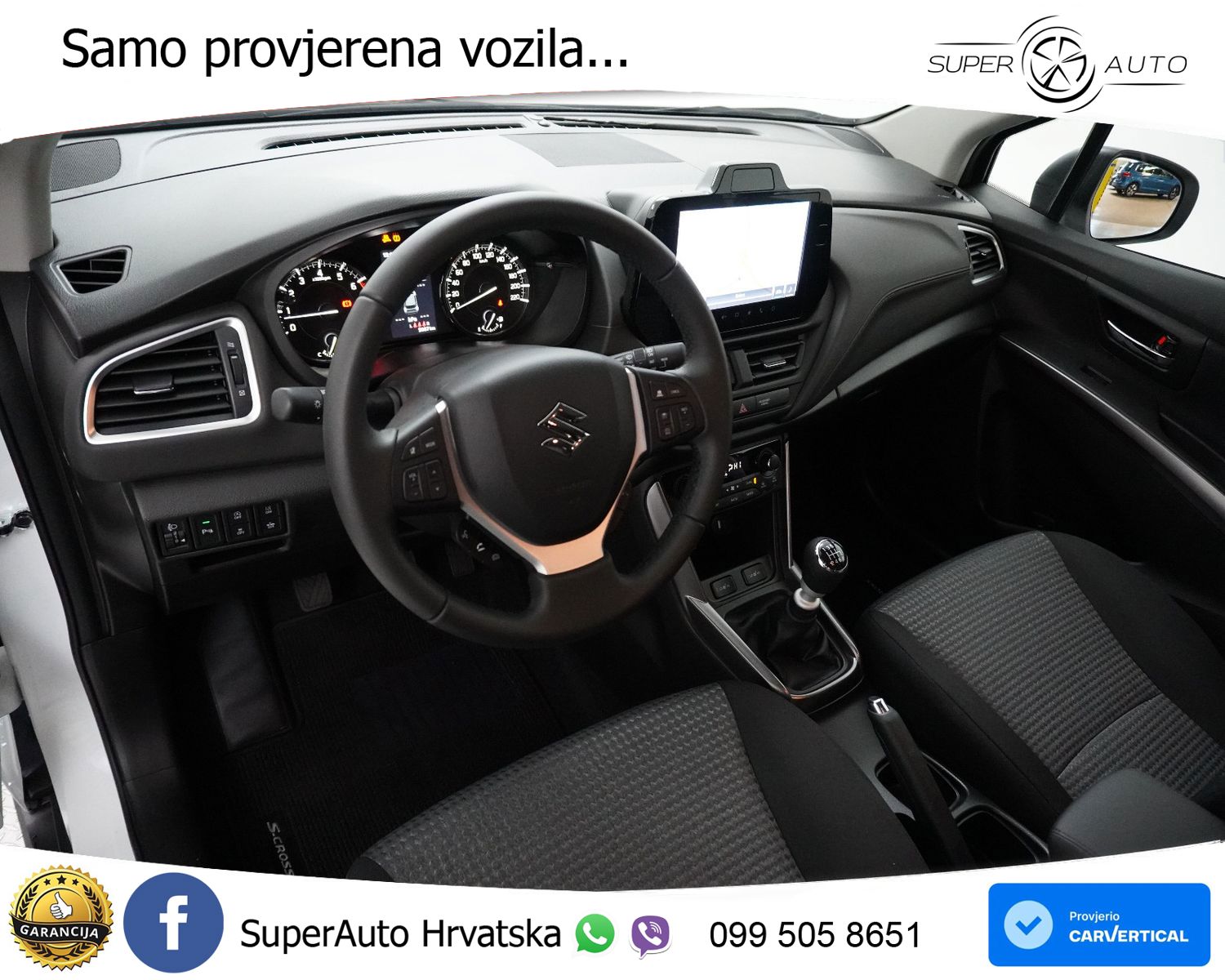 Suzuki SX4 S-Cross 1.4 Boosterjet Comfort 129 KS, ACC+LED+KAM+GR SJED+ASIST