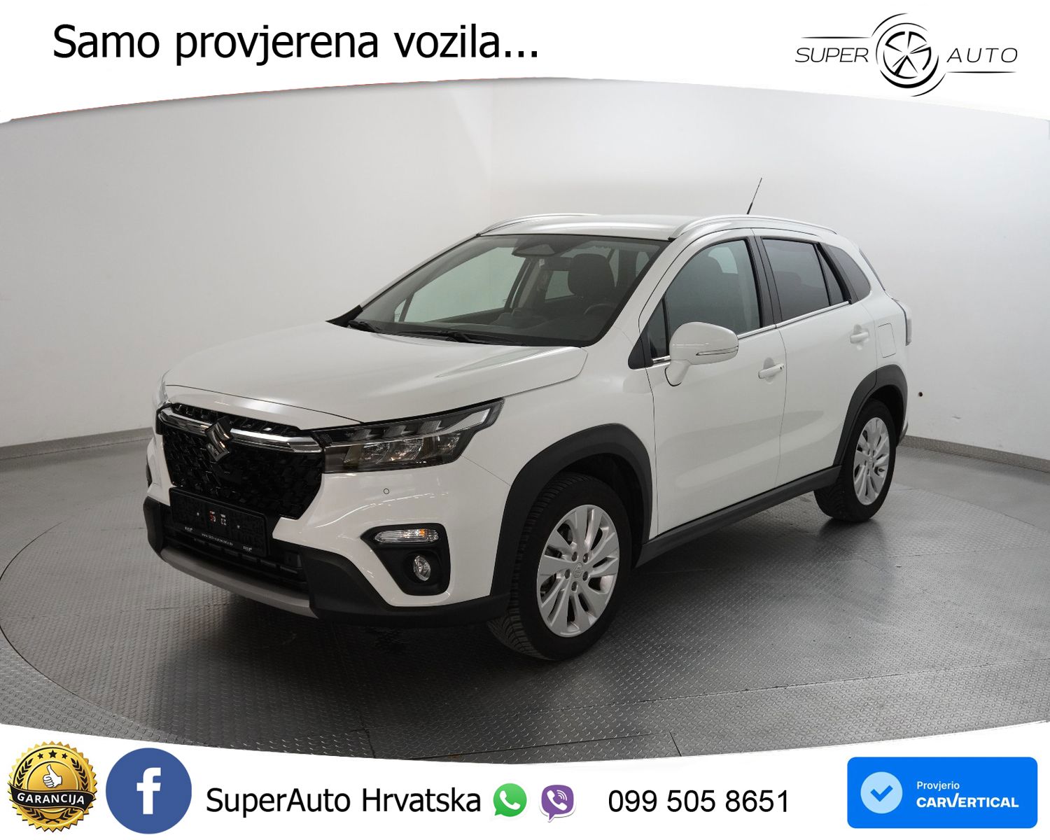 Suzuki SX4 S-Cross 1.4 Boosterjet Comfort 129 KS, ACC+LED+KAM+GR SJED+ASIST