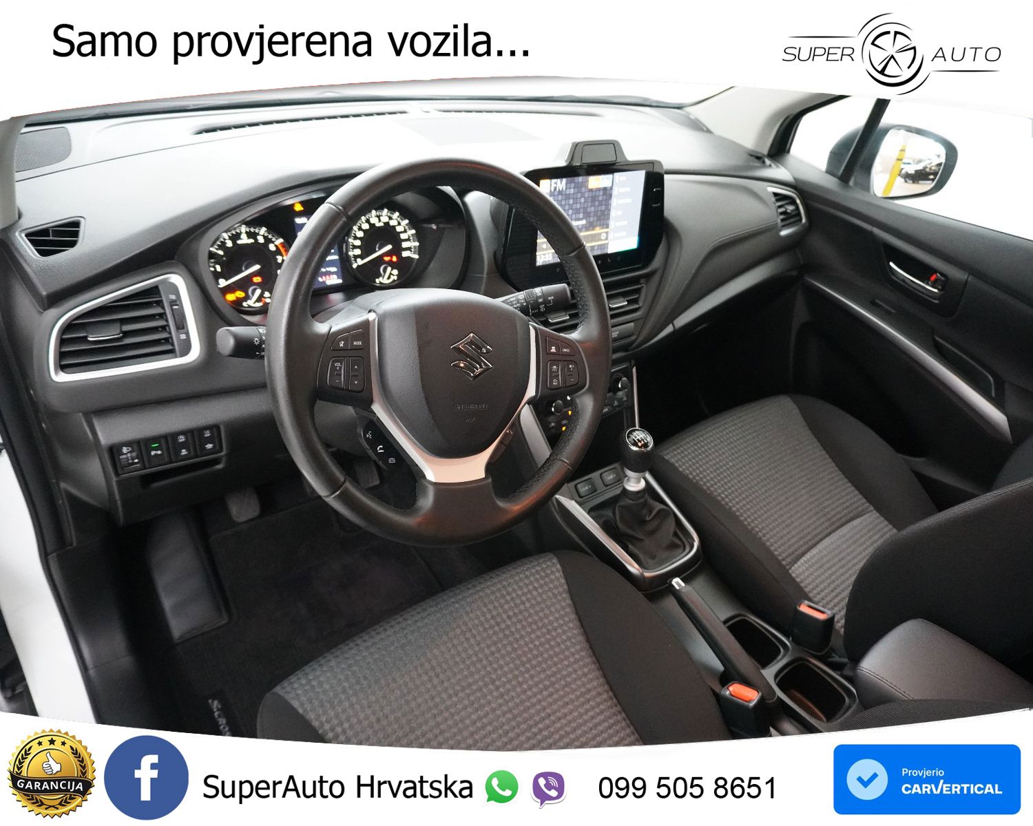 Suzuki SX4 S-Cross 1.4 Boosterjet Comfort 129 KS, ACC+LED+KAM+GR SJED+ASIST